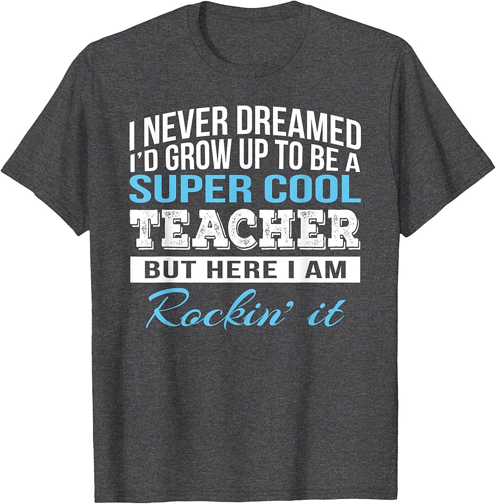 Super Cool Teacher T-shirt Funny Graphic Tee Gift