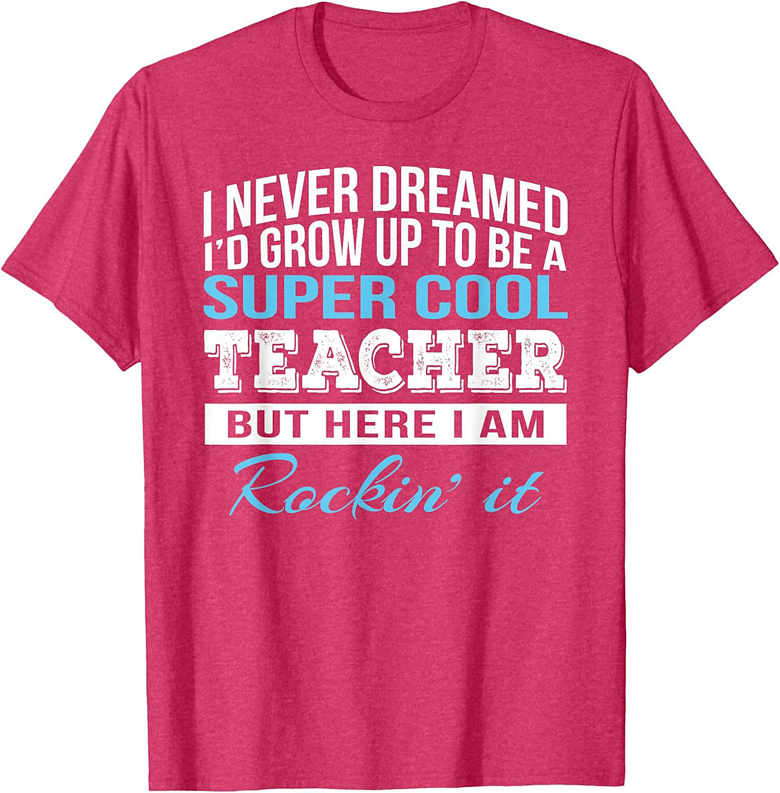 Super Cool Teacher T-shirt Funny Graphic Tee Gift