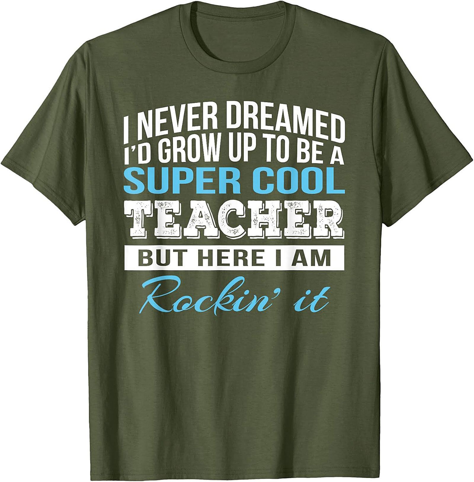 Super Cool Teacher T-shirt Funny Graphic Tee Gift