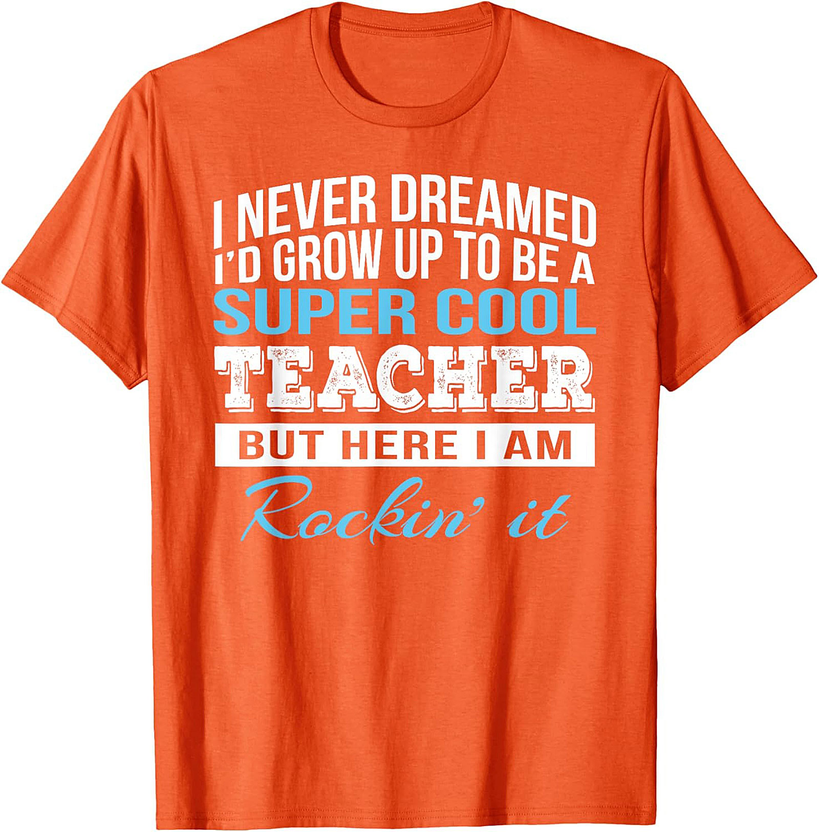Super Cool Teacher T-shirt Funny Graphic Tee Gift