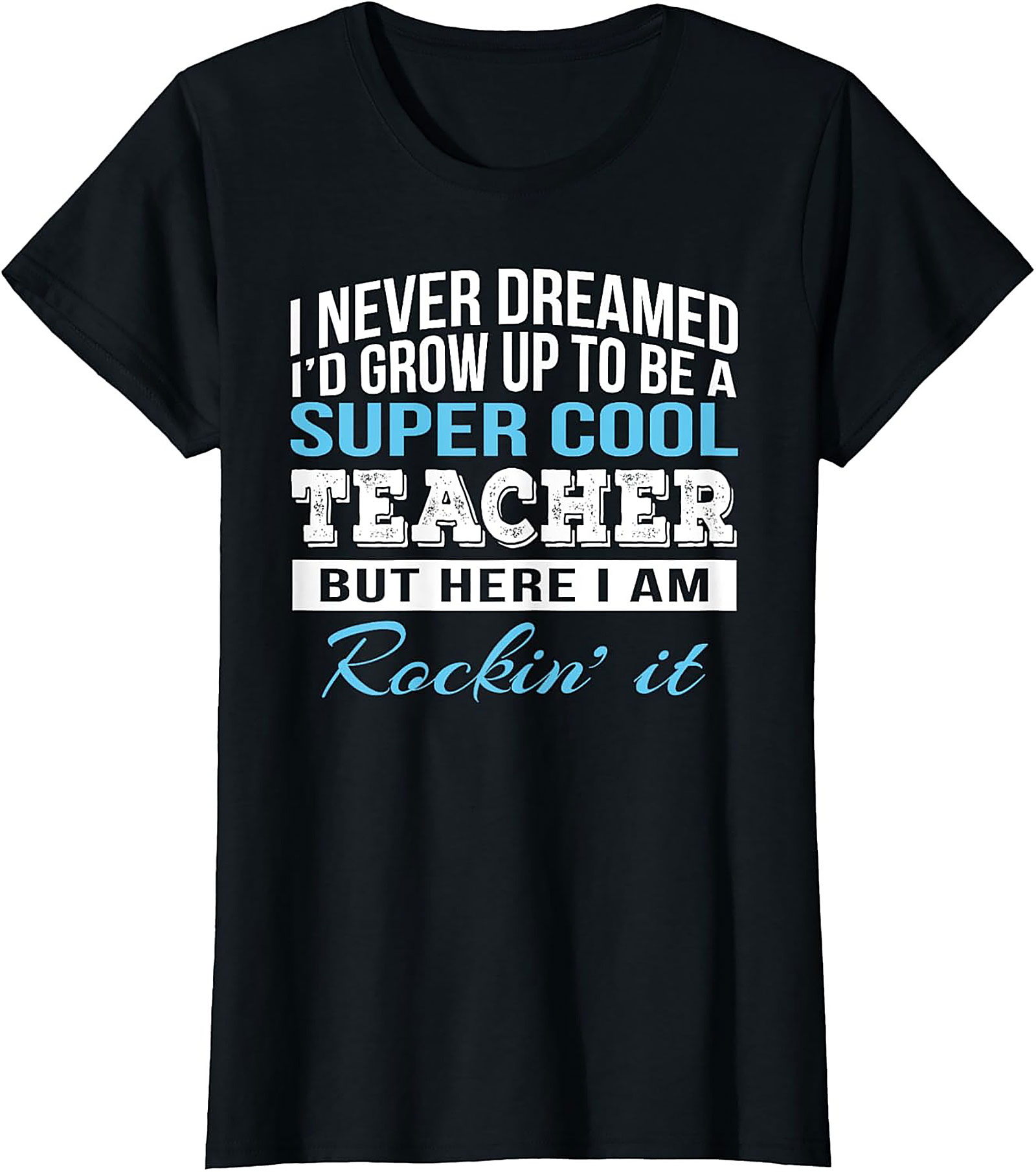Super Cool Teacher T-shirt Funny Graphic Tee Gift