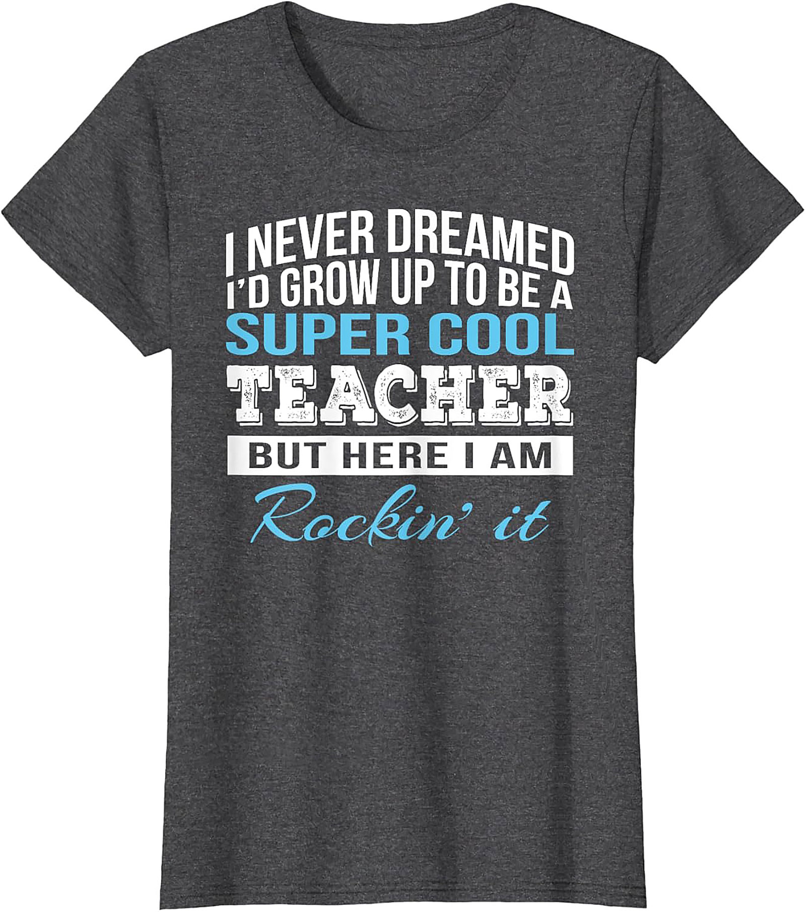 Super Cool Teacher T-shirt Funny Graphic Tee Gift