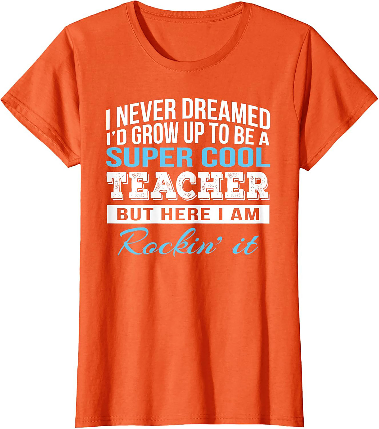 Super Cool Teacher T-shirt Funny Graphic Tee Gift