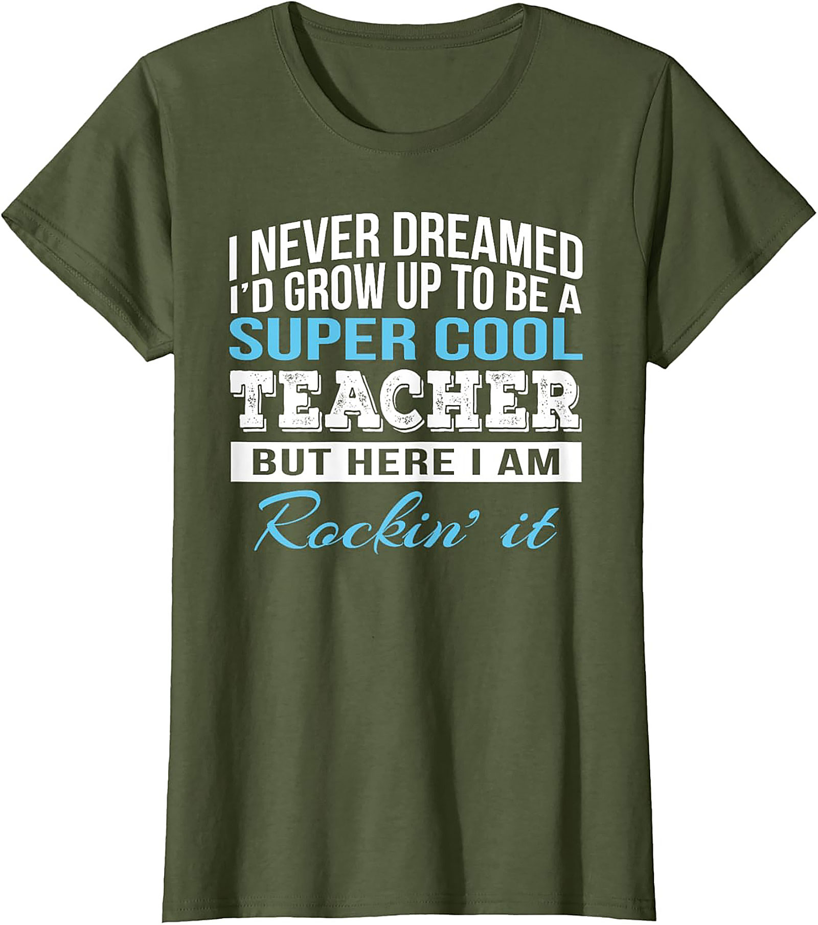 Super Cool Teacher T-shirt Funny Graphic Tee Gift