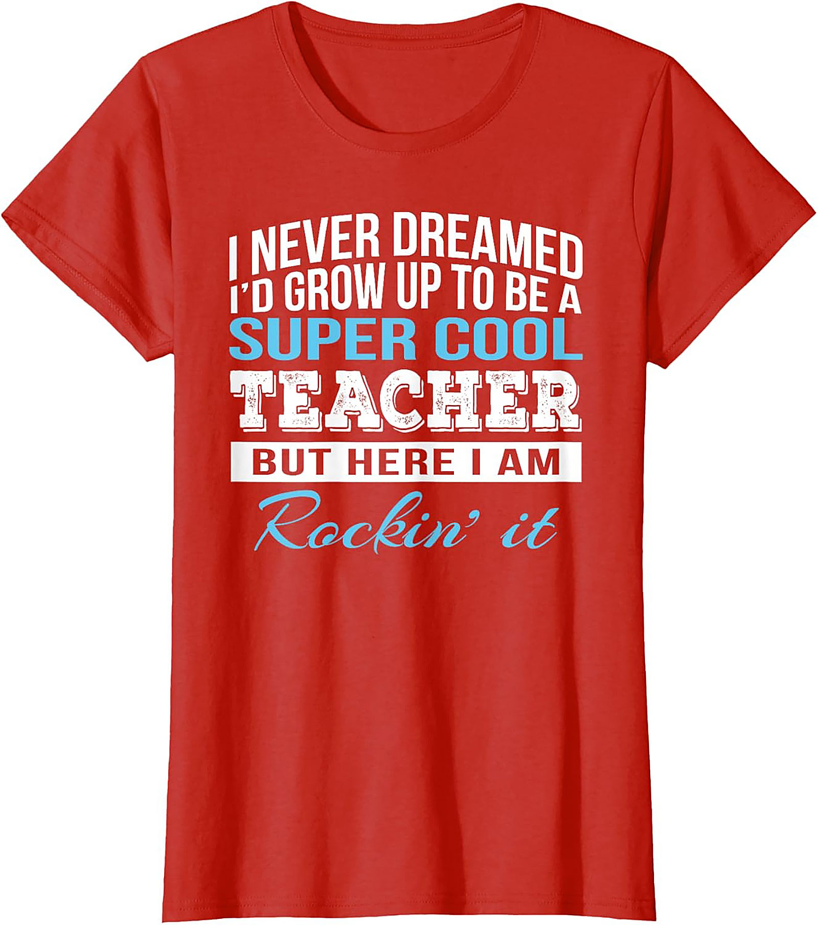 Super Cool Teacher T-shirt Funny Graphic Tee Gift
