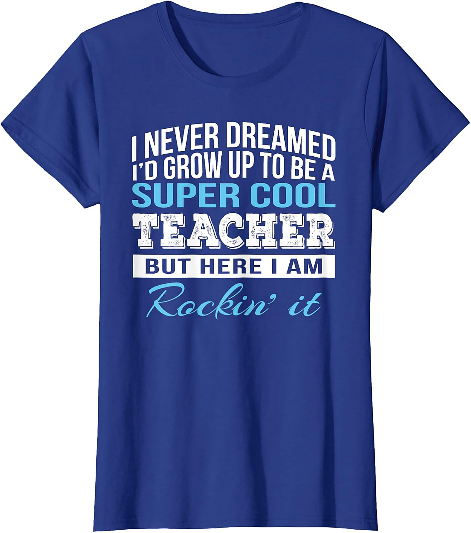 Super Cool Teacher T-shirt Funny Graphic Tee Gift