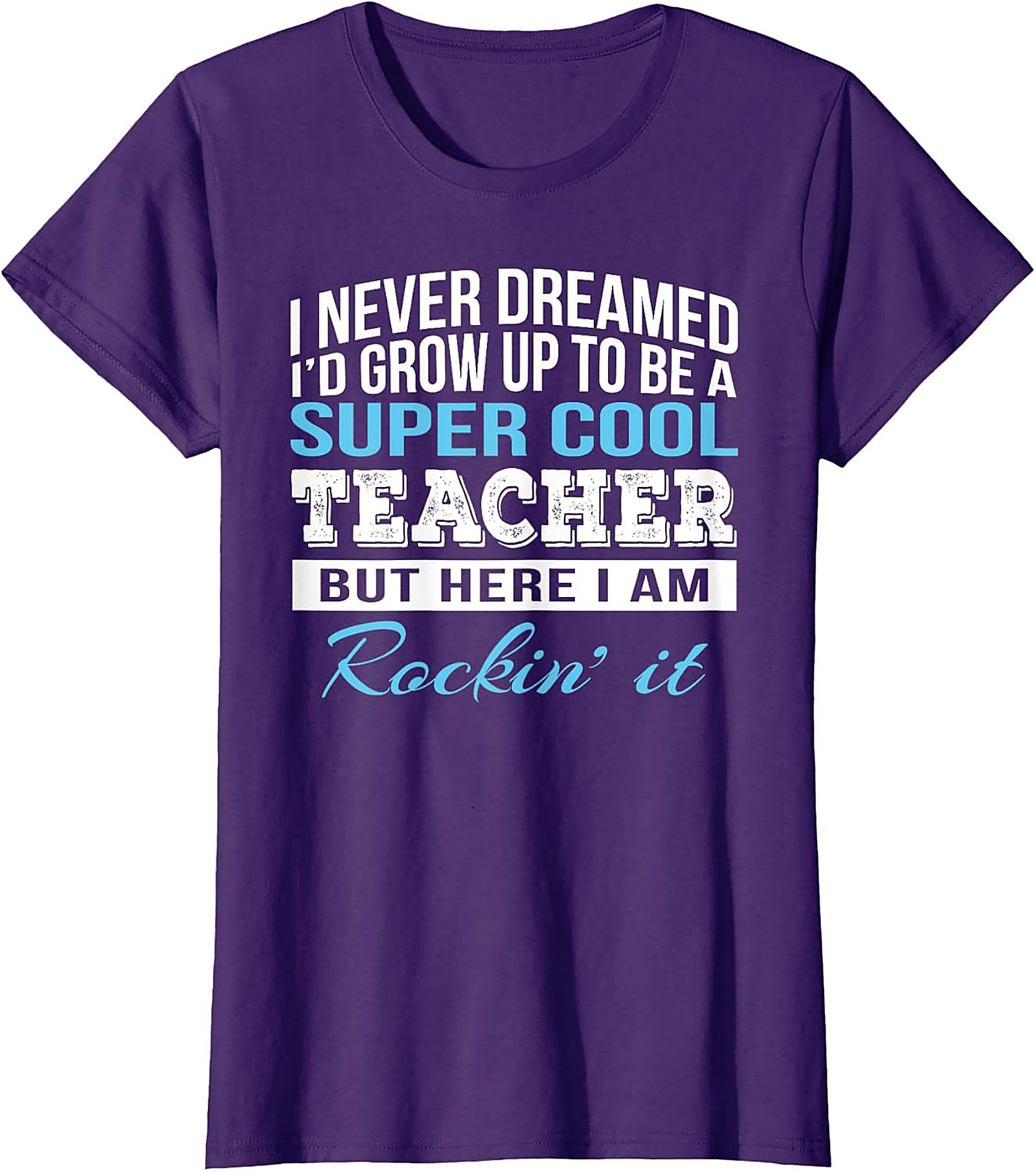 Super Cool Teacher T-shirt Funny Graphic Tee Gift