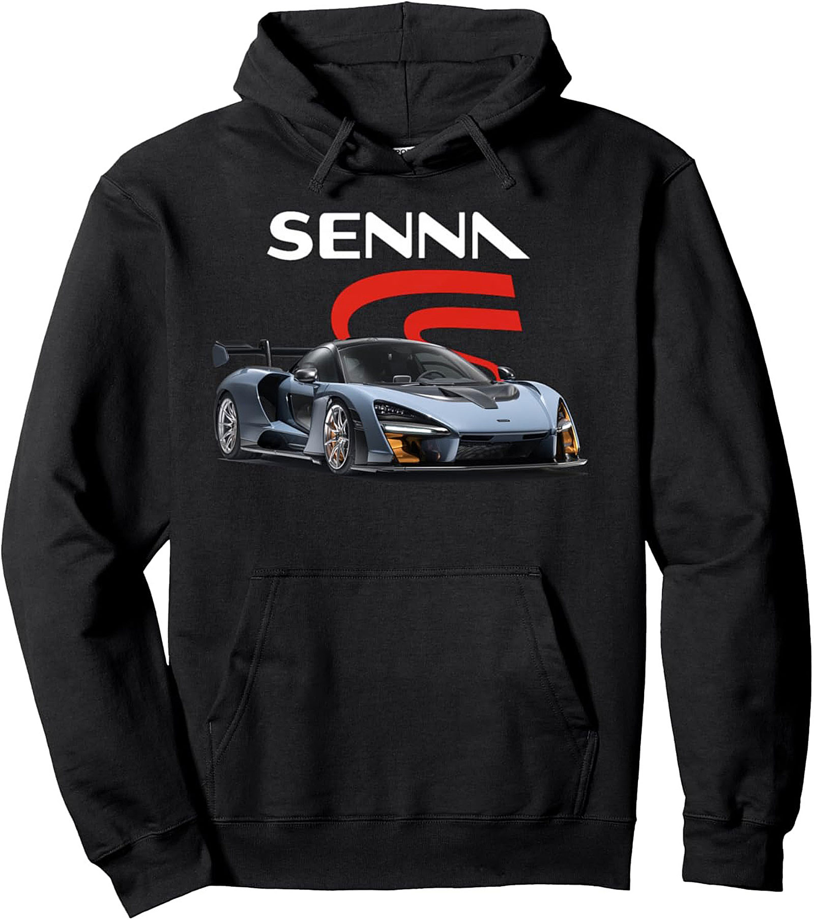 McLaren Senna Graphic Hoodie Cozy Pullover Gift Idea