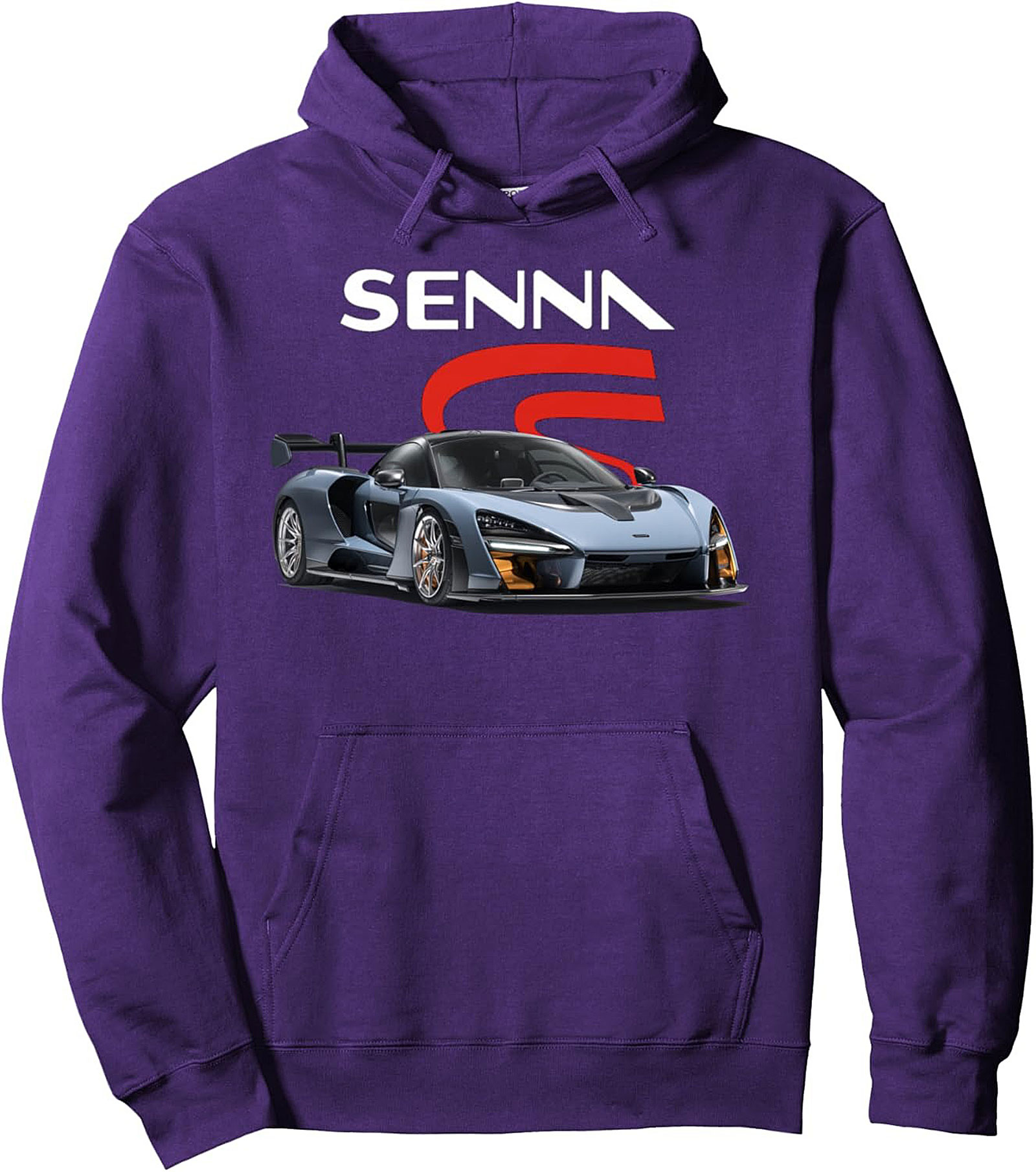 McLaren Senna Graphic Hoodie Cozy Pullover Gift Idea