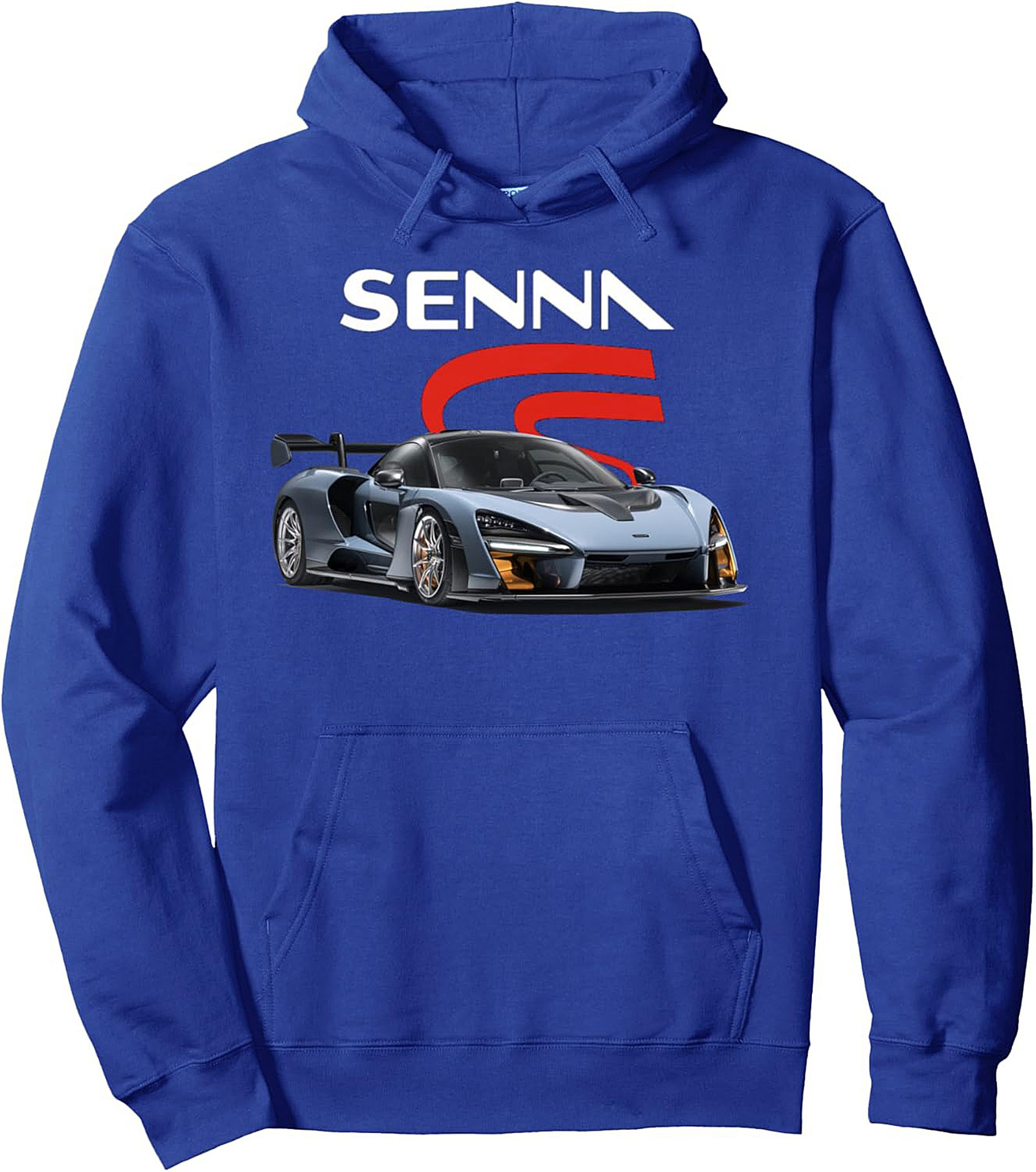 McLaren Senna Graphic Hoodie Cozy Pullover Gift Idea