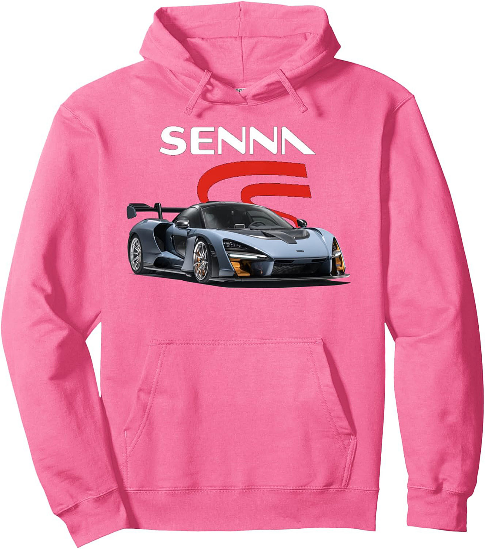 McLaren Senna Graphic Hoodie Cozy Pullover Gift Idea
