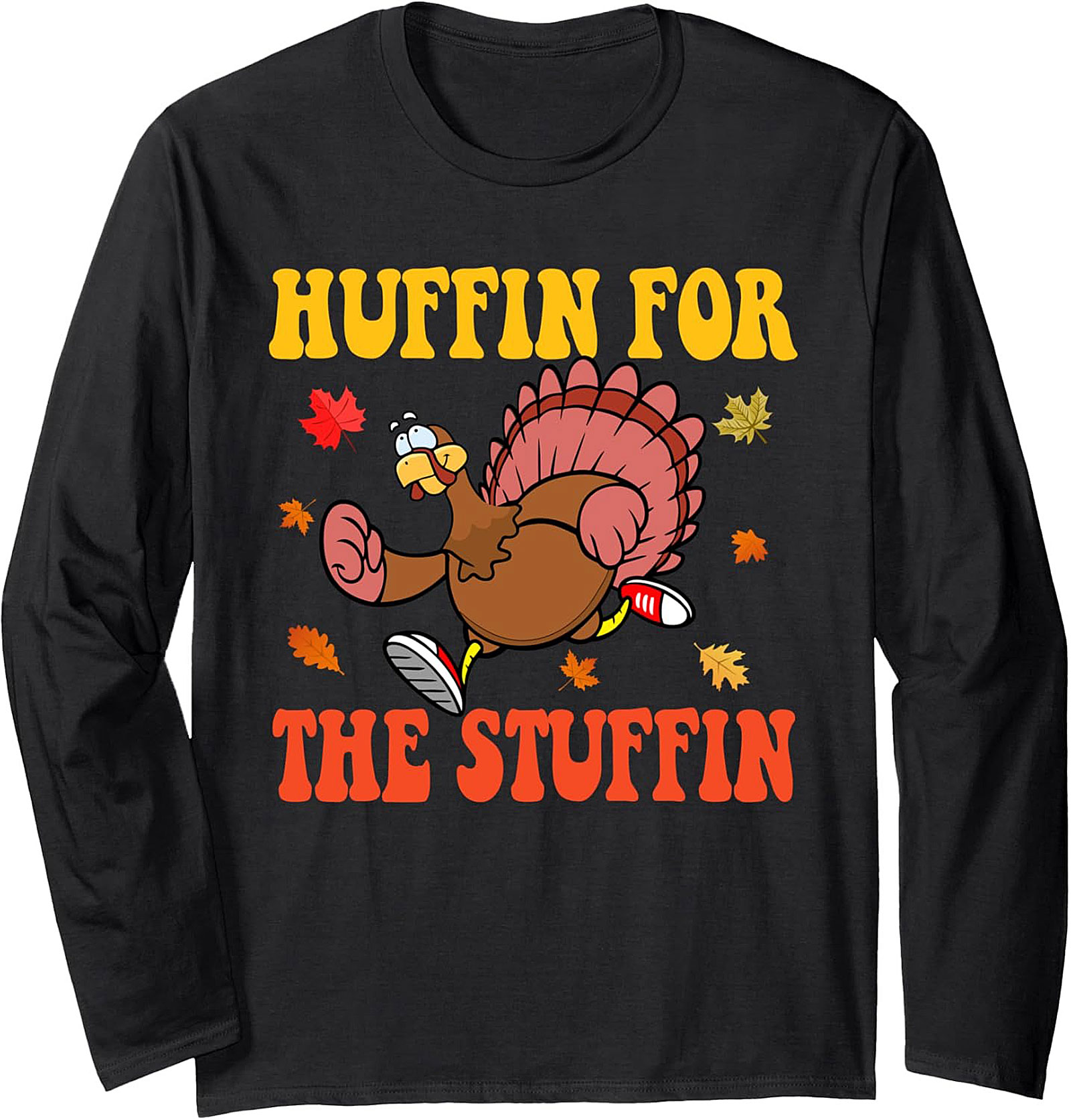 Funny Thanksgiving Graphic Sweatshirt | Turkey Trot Crewneck
