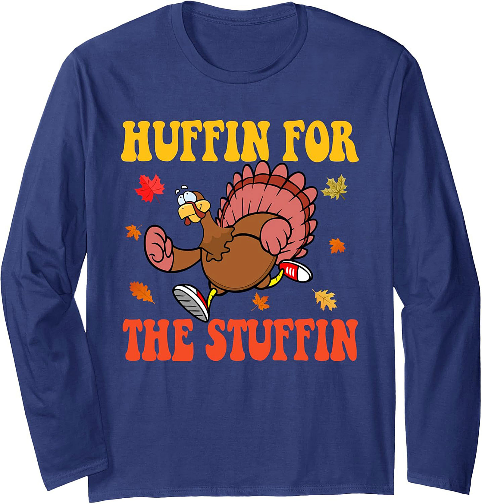 Funny Thanksgiving Graphic Sweatshirt | Turkey Trot Crewneck