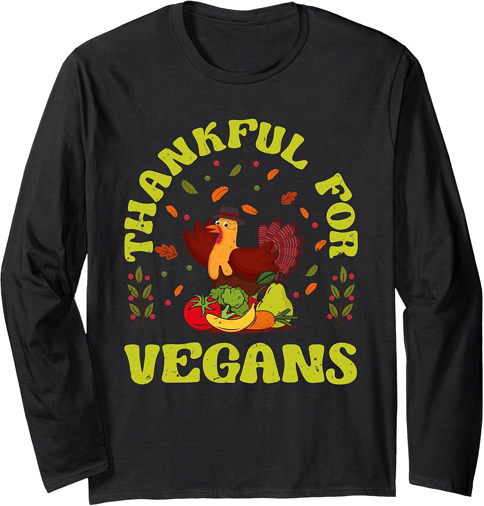 Vegan Thanksgiving Sweatshirt | Funny Crewneck Pullover