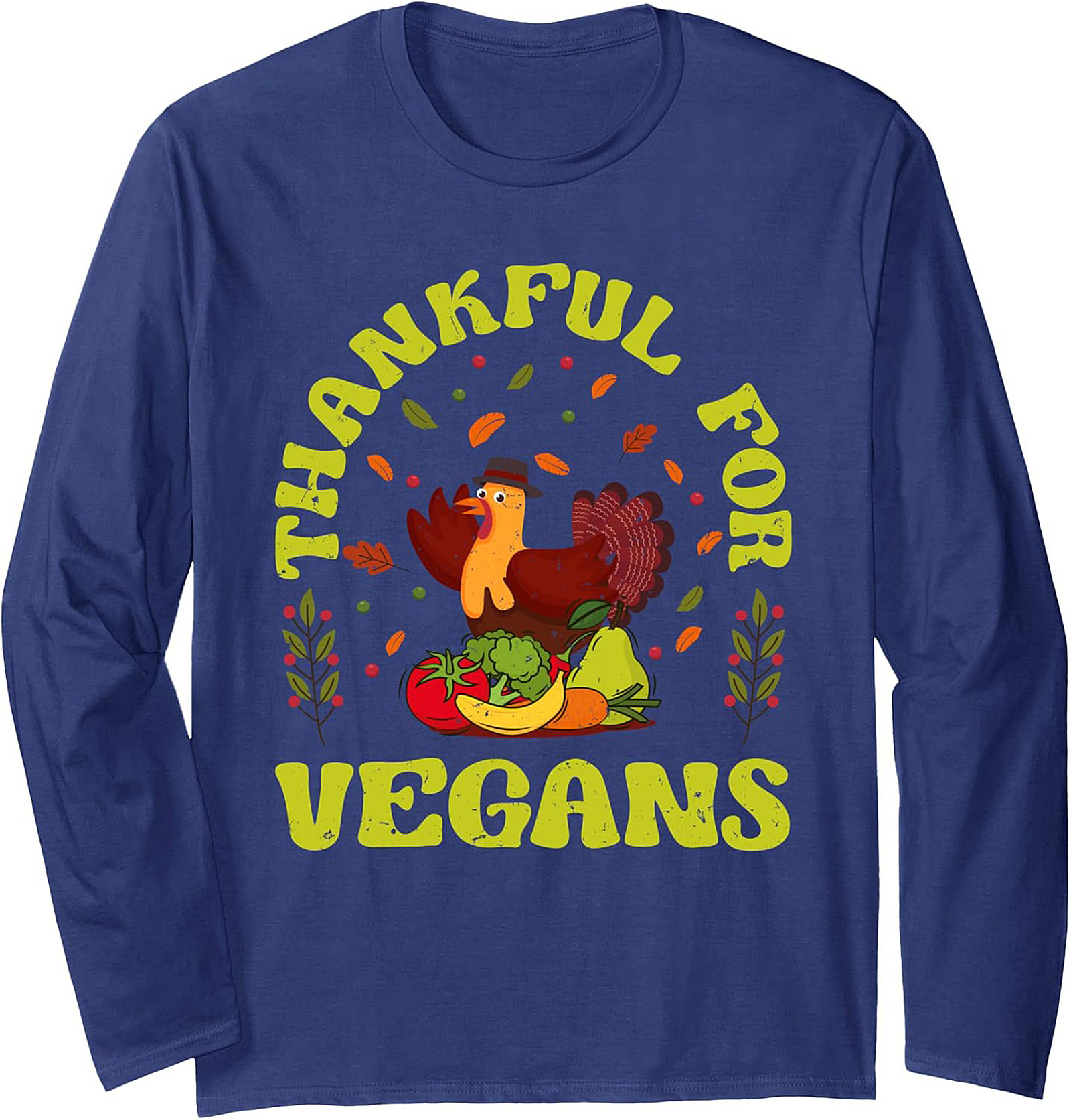 Vegan Thanksgiving Sweatshirt | Funny Crewneck Pullover