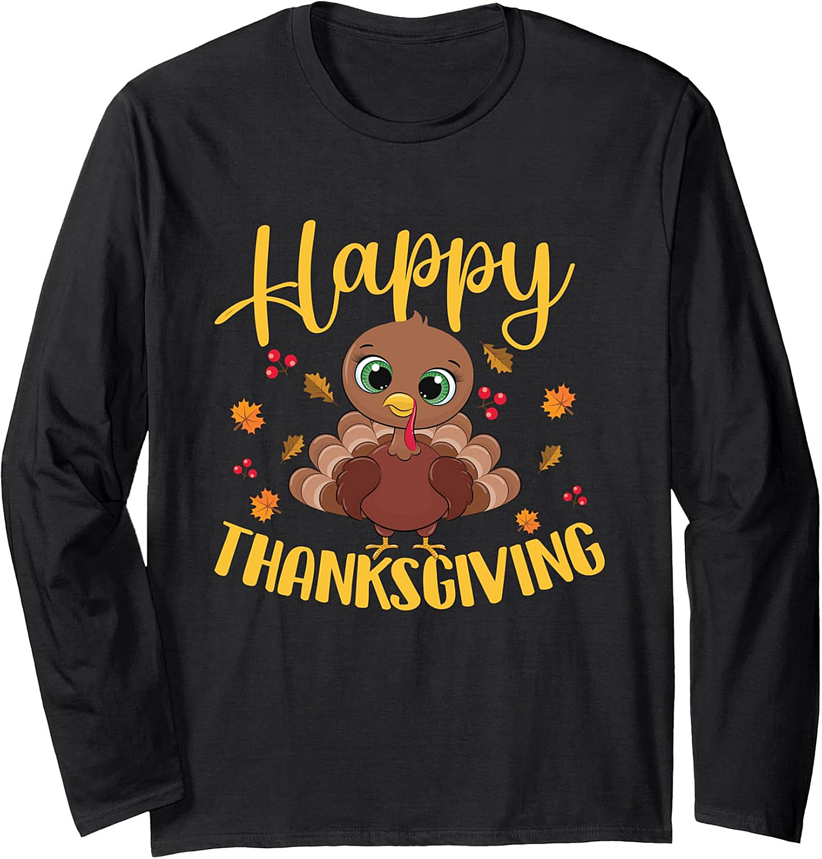 Cute Thanksgiving Turkey Sweatshirt | Cozy Crewneck Pullover