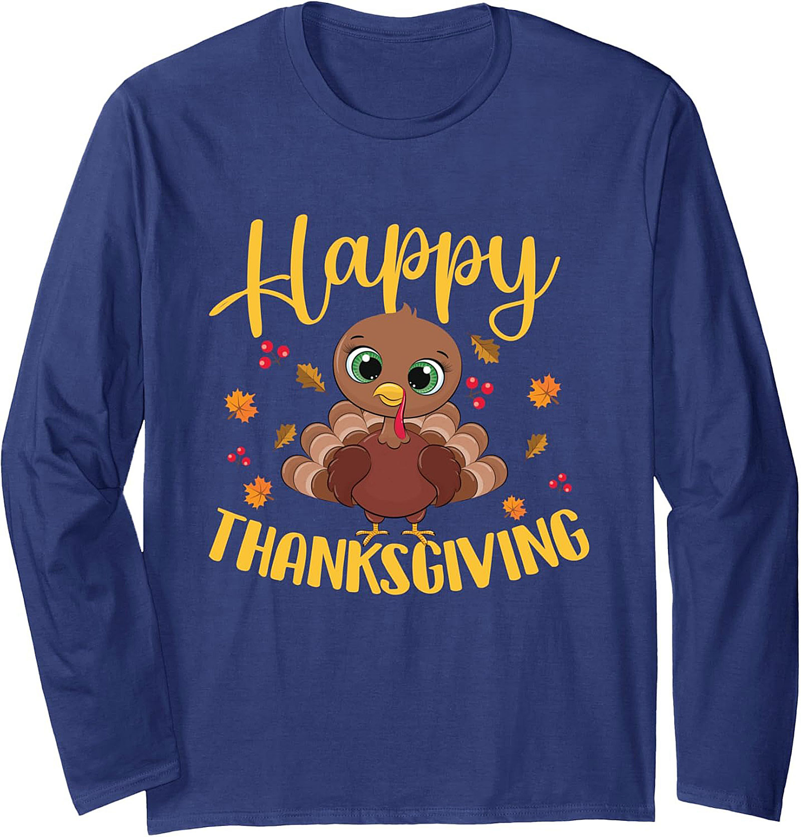 Cute Thanksgiving Turkey Sweatshirt | Cozy Crewneck Pullover