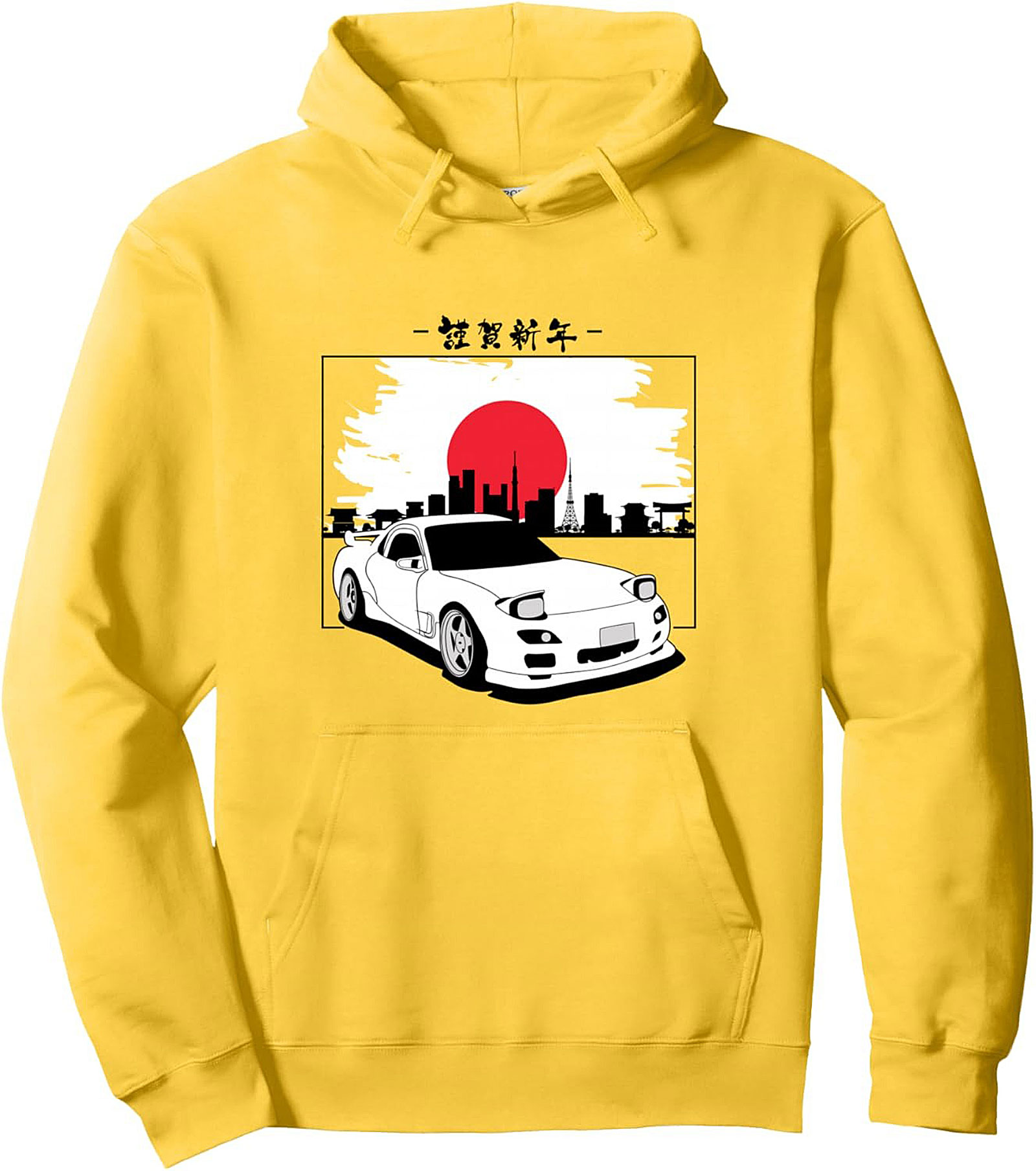 JDM RX-7 Pullover Hoodie – Tokyo Streetwear 