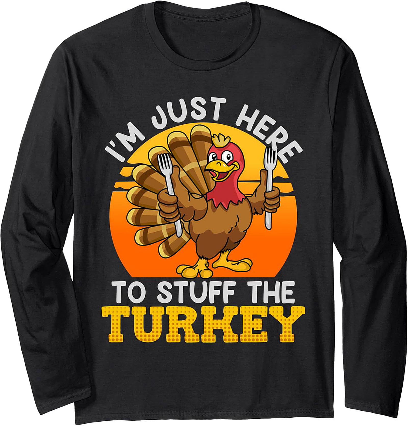 Funny Turkey Stuffing Crewneck Sweatshirt | Thanksgiving Gift