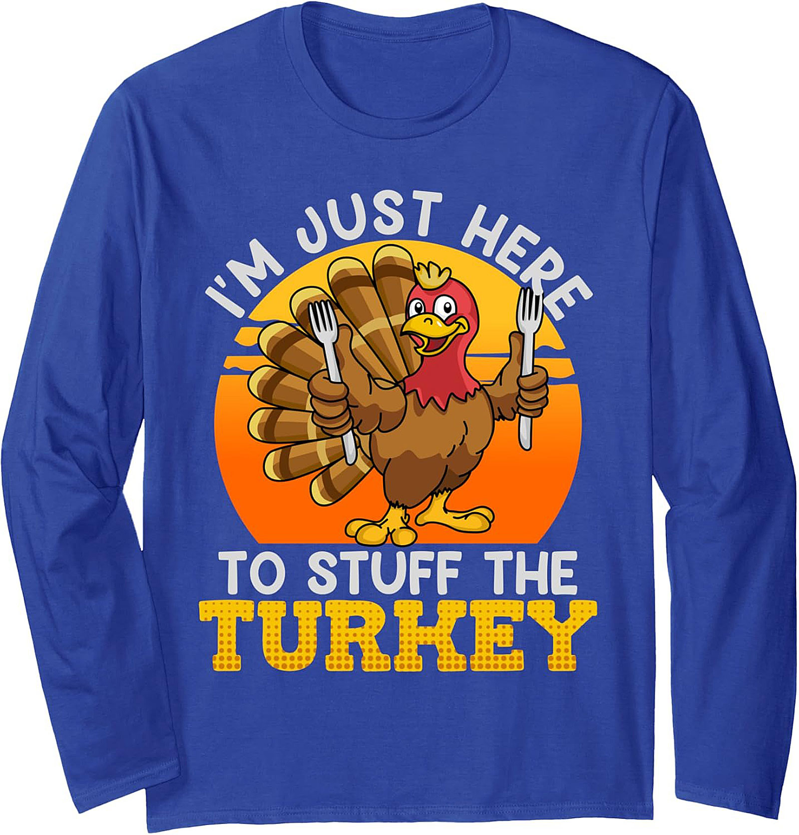 Funny Turkey Stuffing Crewneck Sweatshirt | Thanksgiving Gift