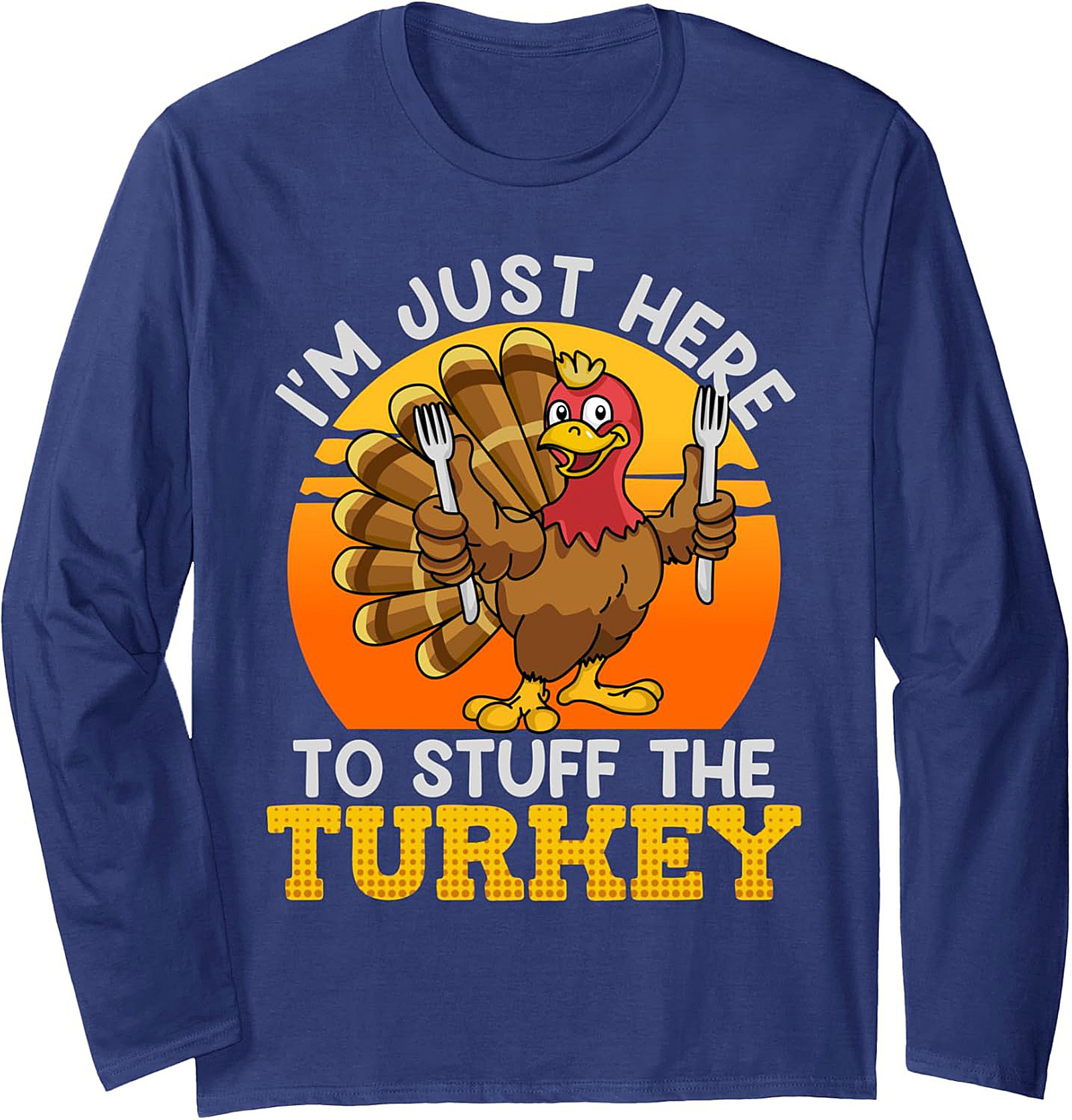 Funny Turkey Stuffing Crewneck Sweatshirt | Thanksgiving Gift