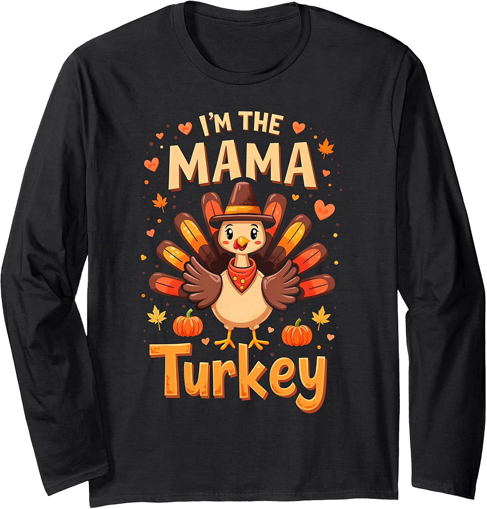 Mama Turkey Crewneck Sweatshirt | Funny Thanksgiving Gift