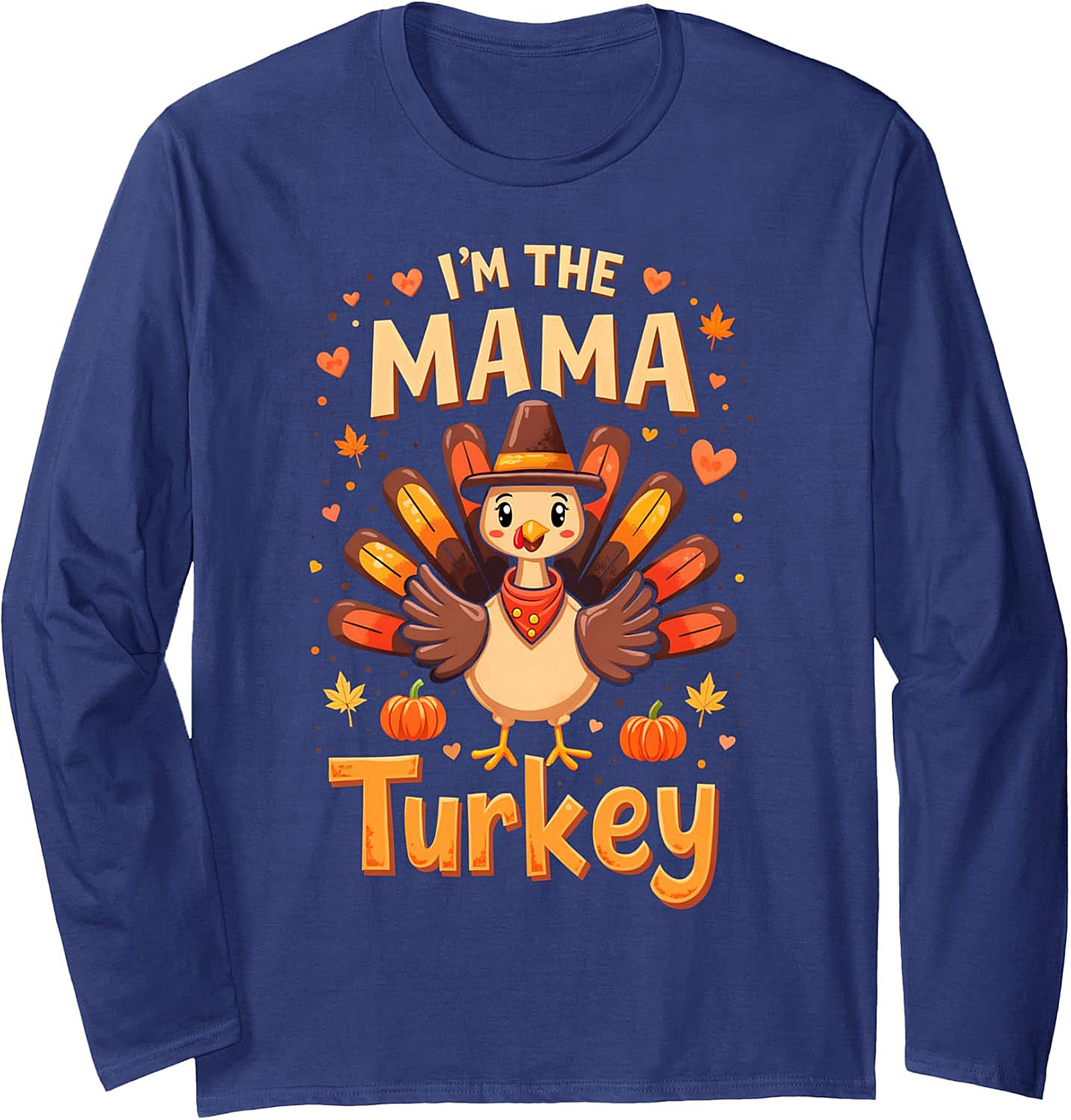 Mama Turkey Crewneck Sweatshirt | Funny Thanksgiving Gift