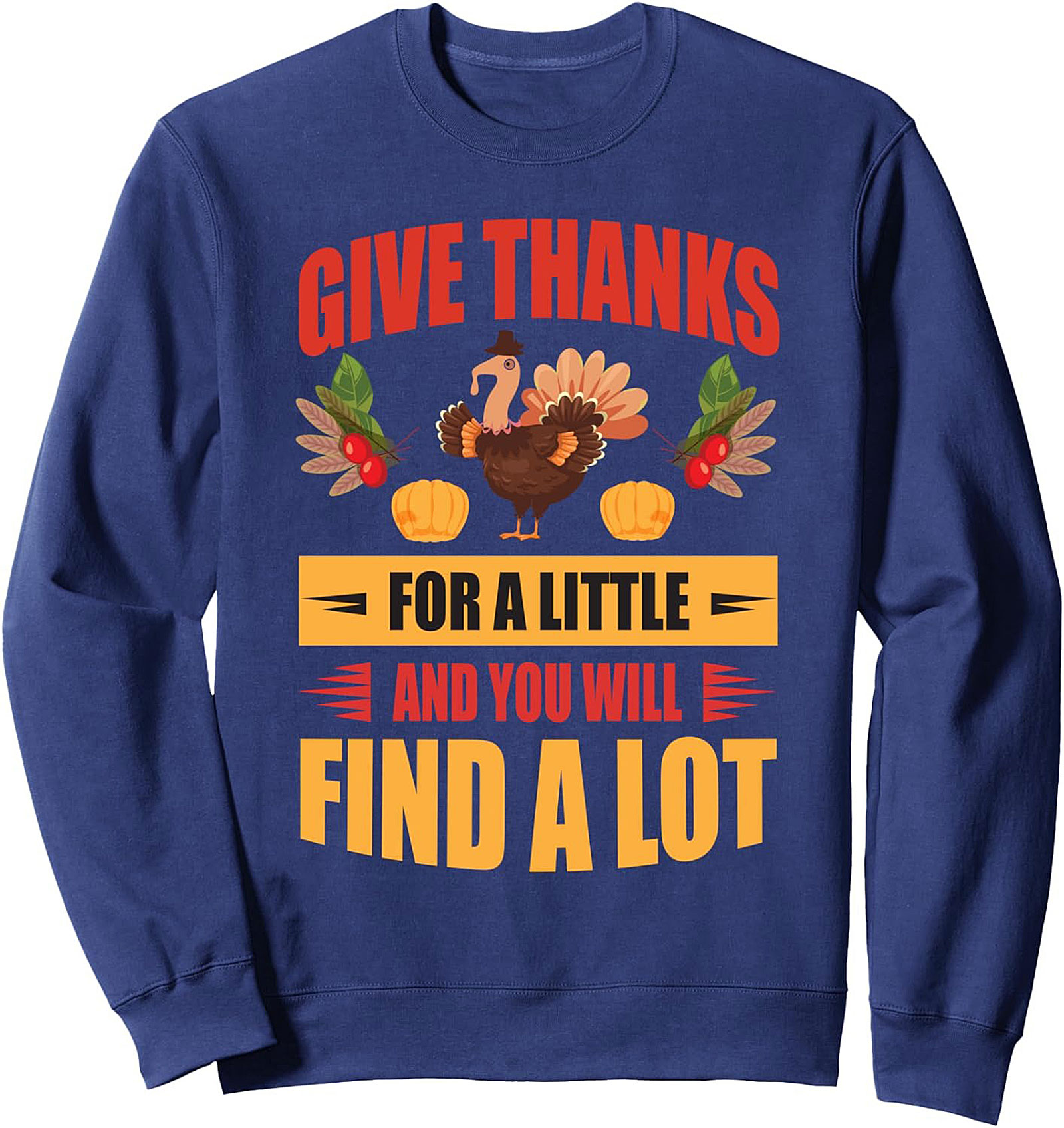 Cozy Thanksgiving Gratitude Crewneck Sweatshirt | Gift Idea