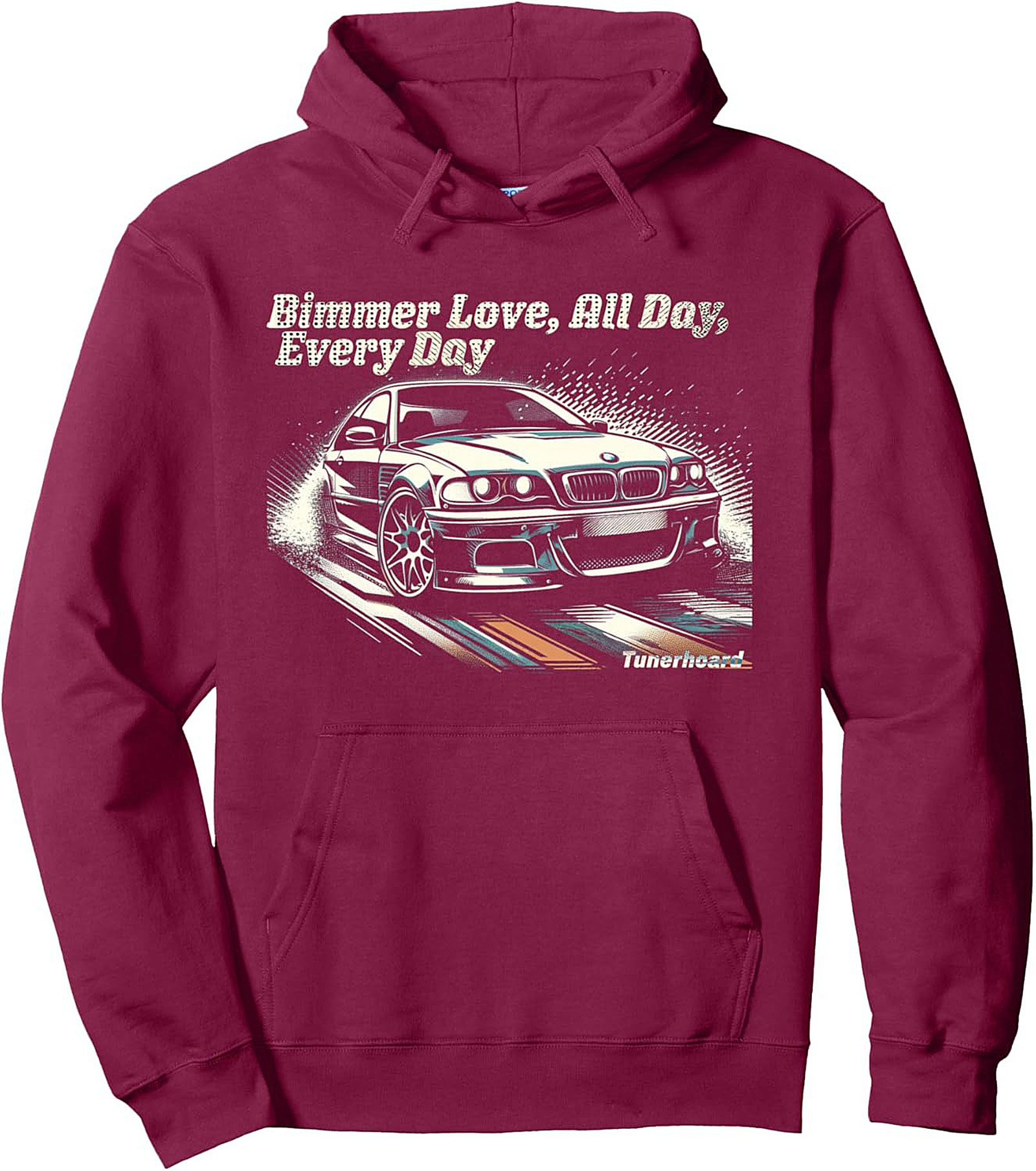 Bimmer Love E46 M3 Pullover Hoodie Car Enthusiast Gift