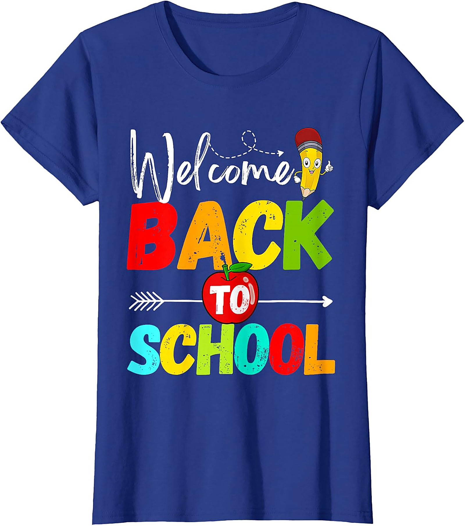 Welcome Back to School T-Shirt | Colorful First Day of School Graphic Tee