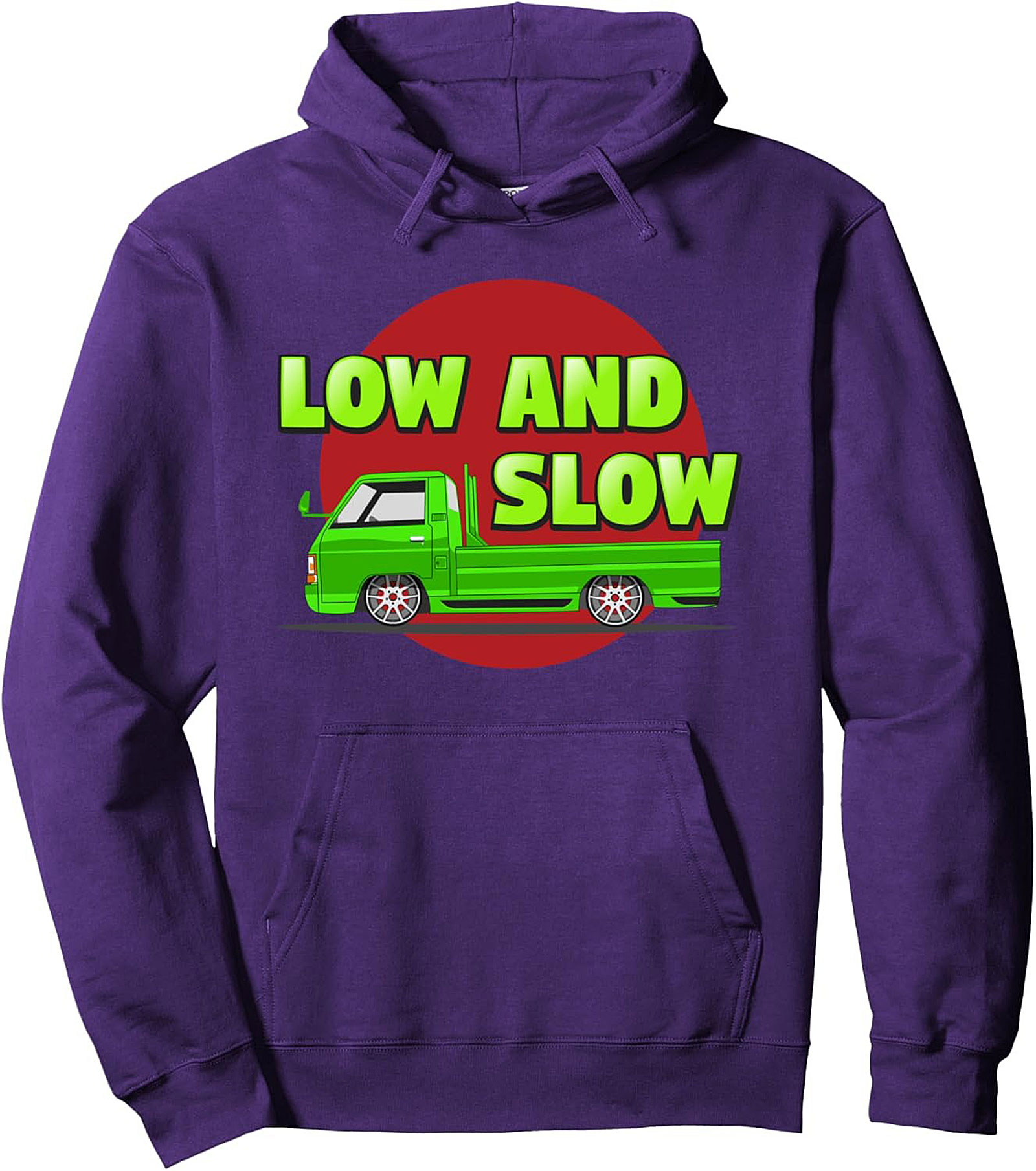 Low & Slow Classic Truck Pullover Hoodie