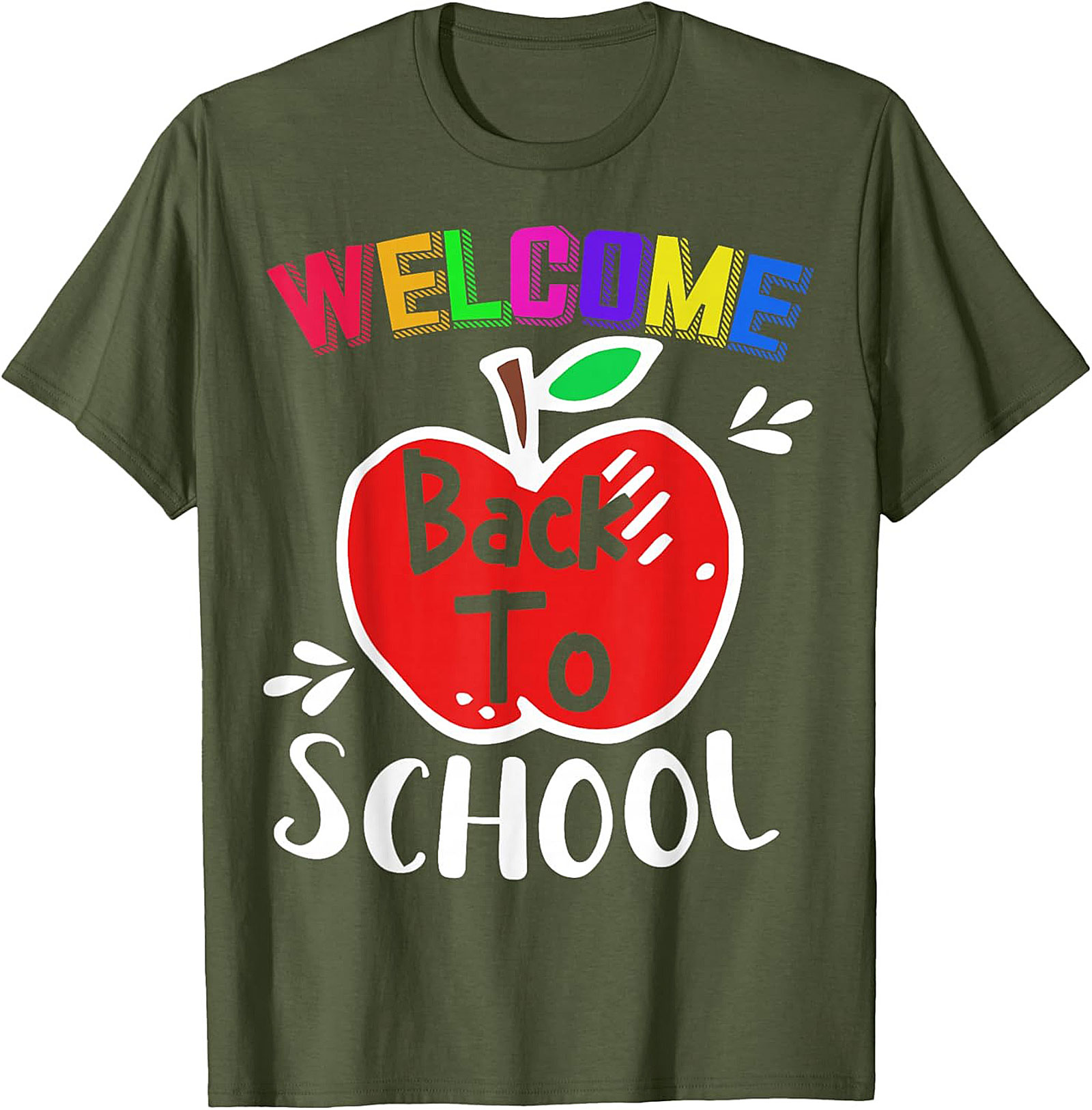 Welcome Back To School T-shirt | Teacher & Student First Day Graphic Tee