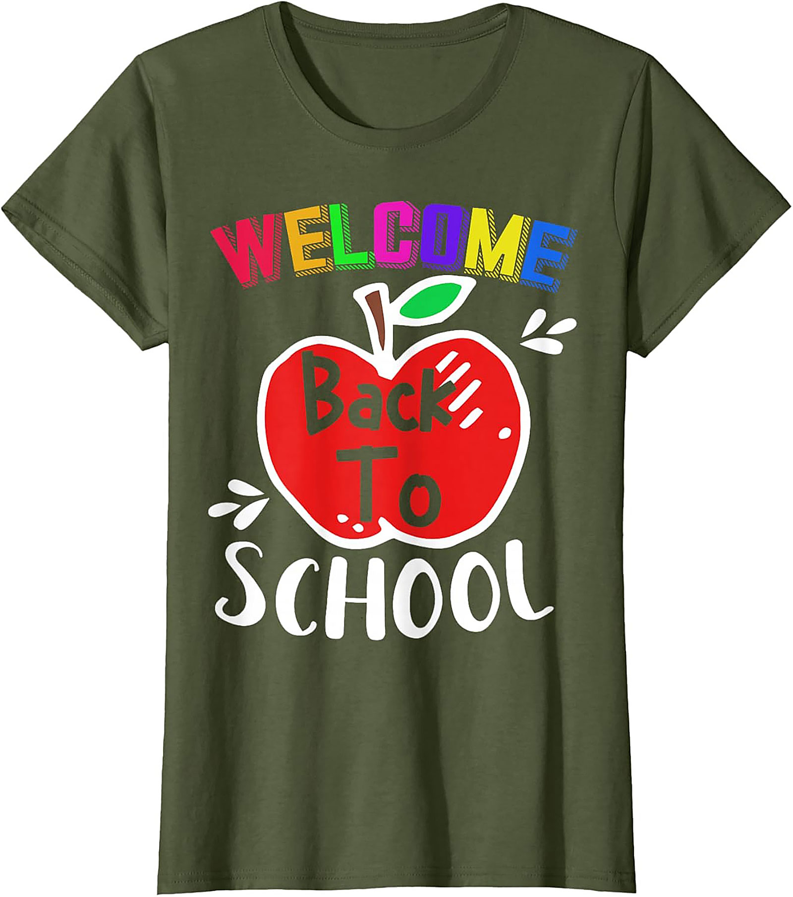 Welcome Back To School T-shirt | Teacher & Student First Day Graphic Tee