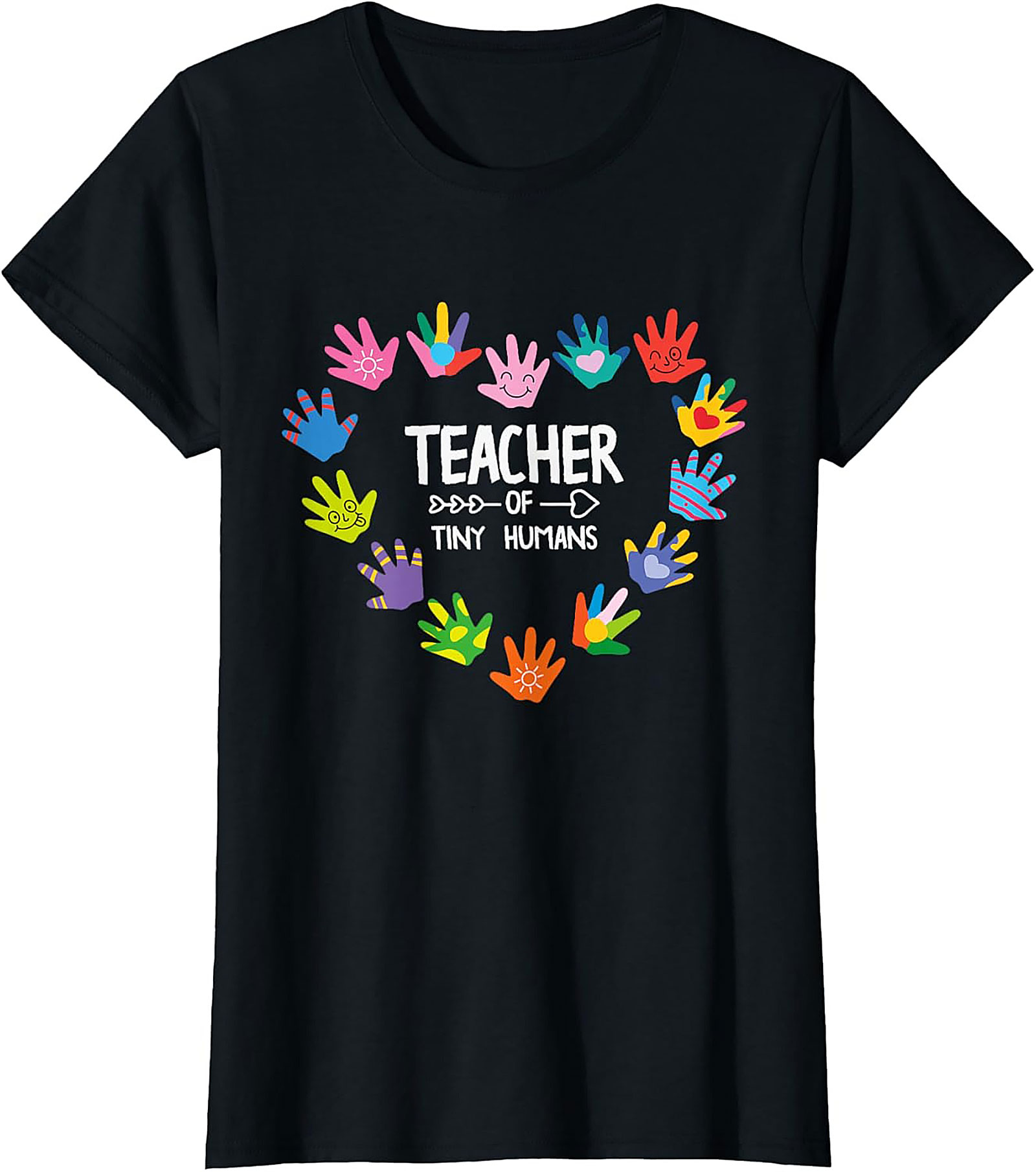 Teacher of Tiny Humans T-shirt Funny Graphic Tee Gift