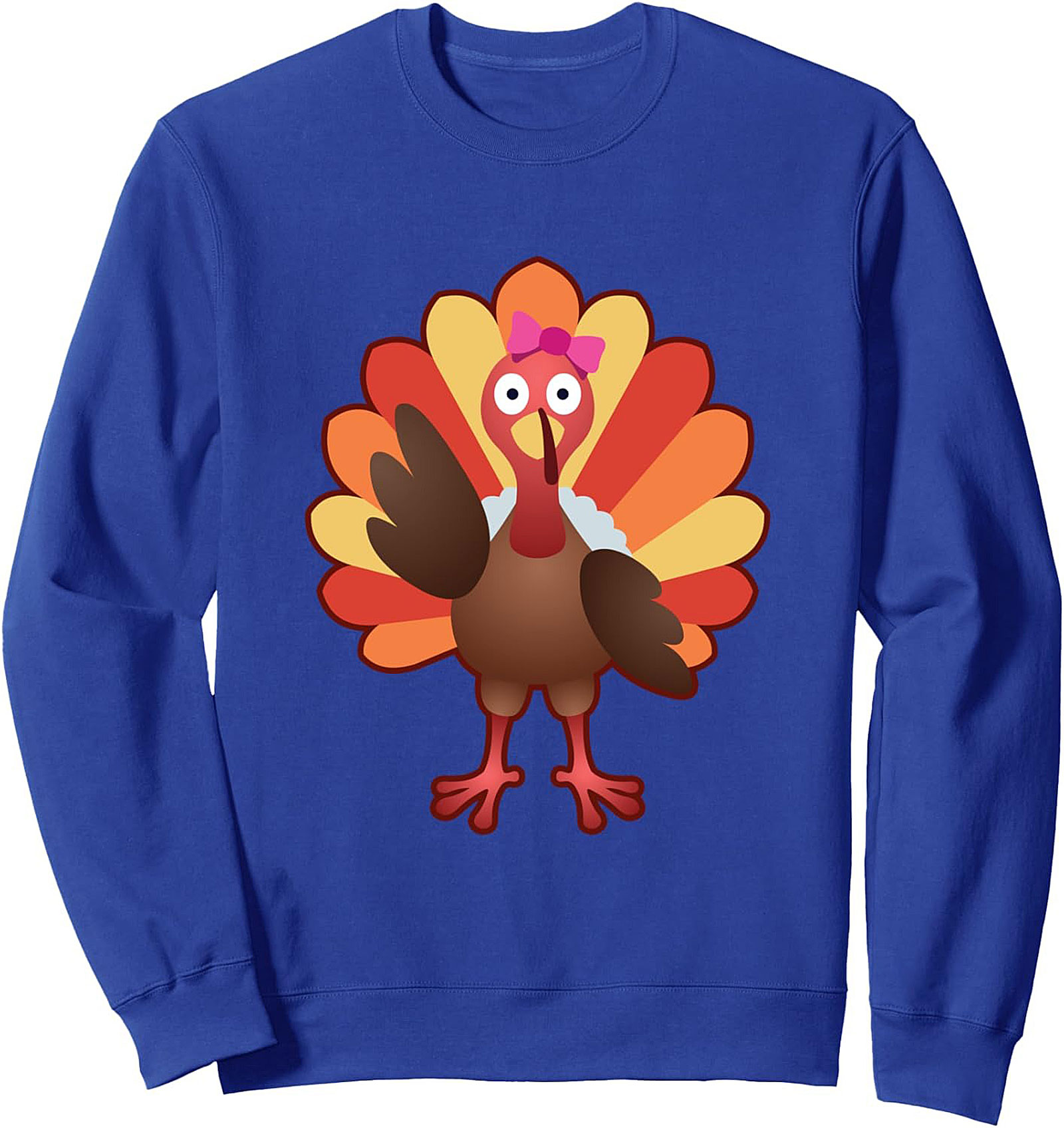 Funny Turkey Sweatshirt | Thanksgiving Crewneck Pullover