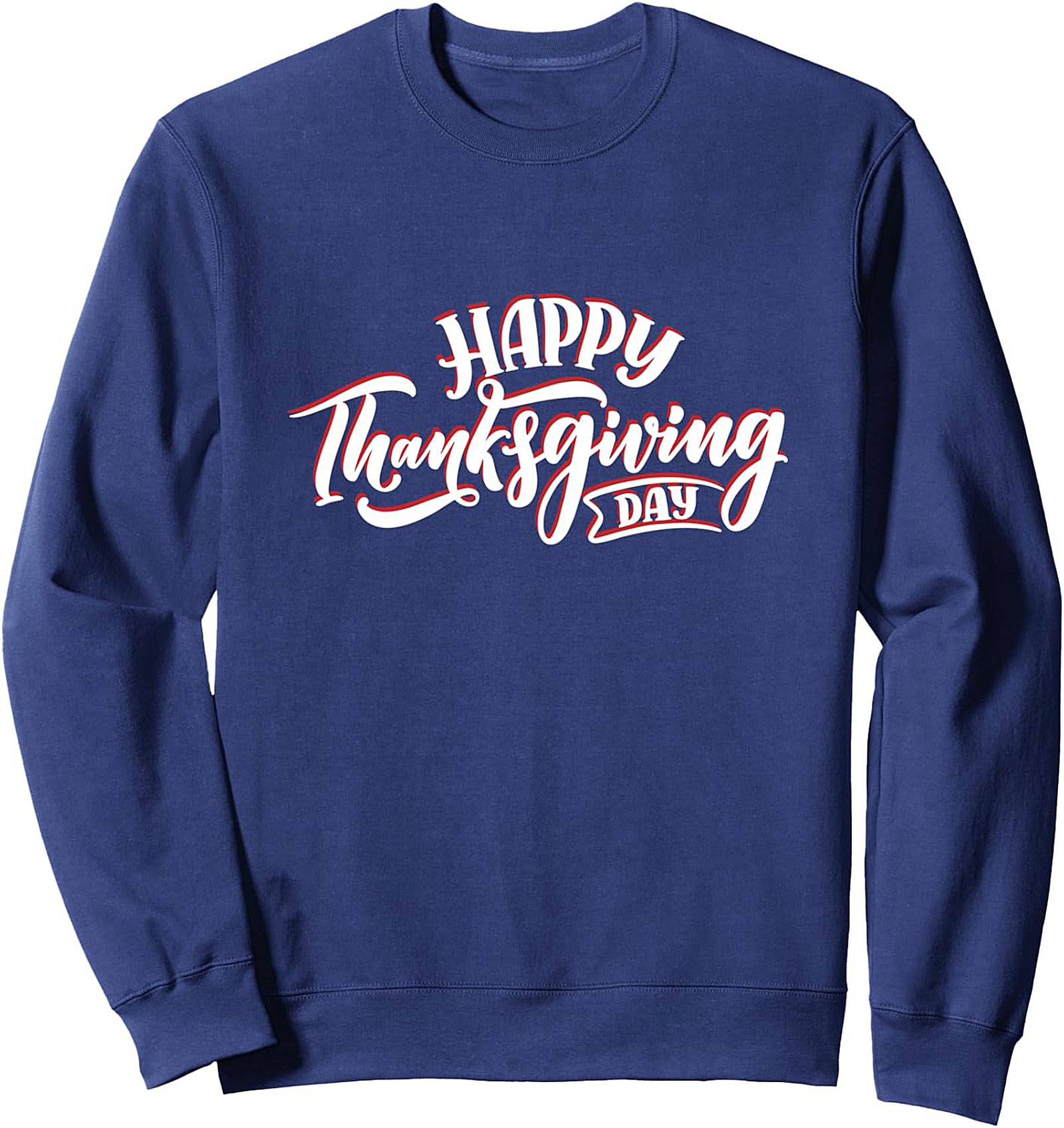 Happy Thanksgiving Crewneck Sweatshirt | Cozy Pullover