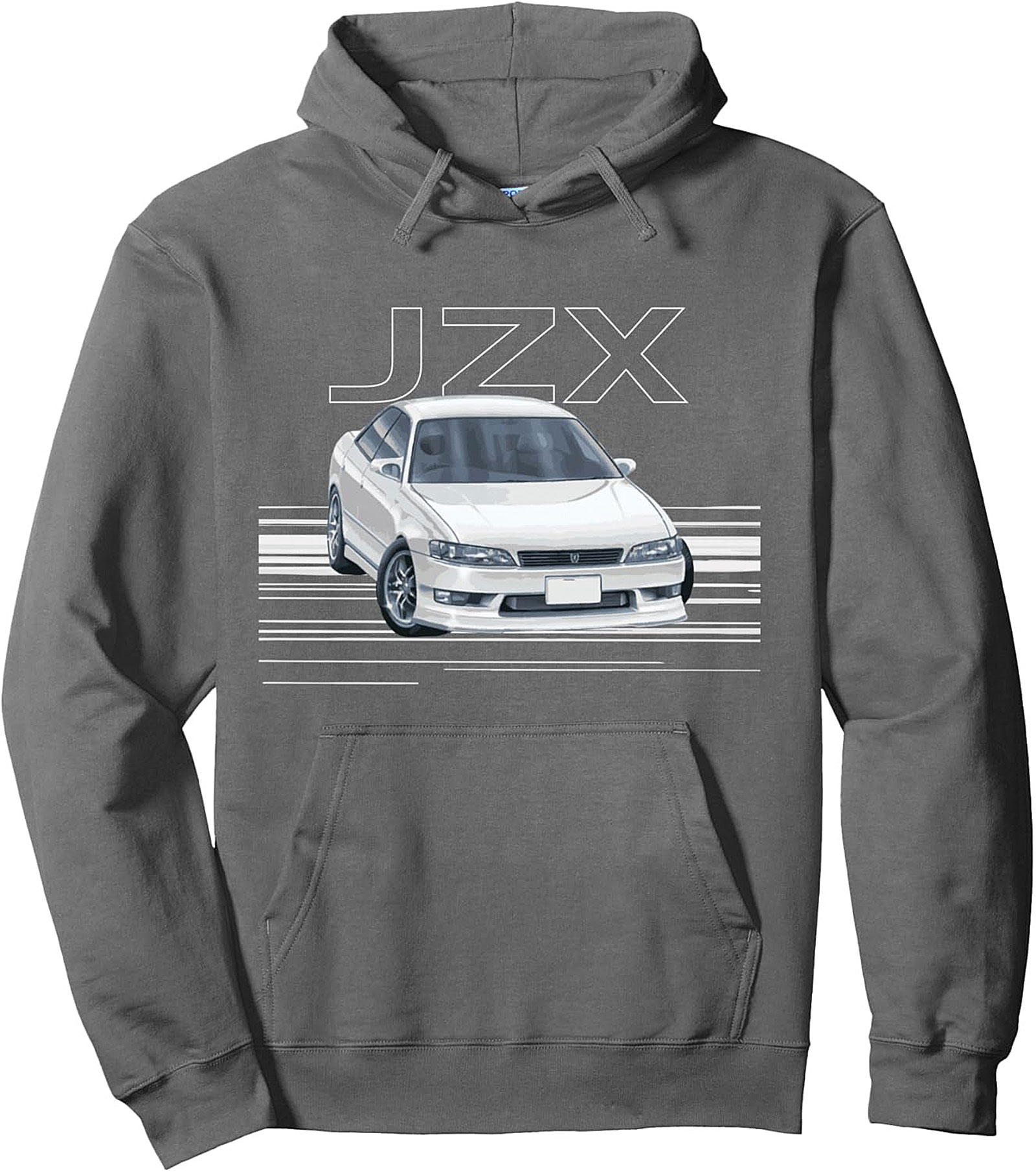 JZX Pullover Hoodie Toyota Mark II JDM Streetwear