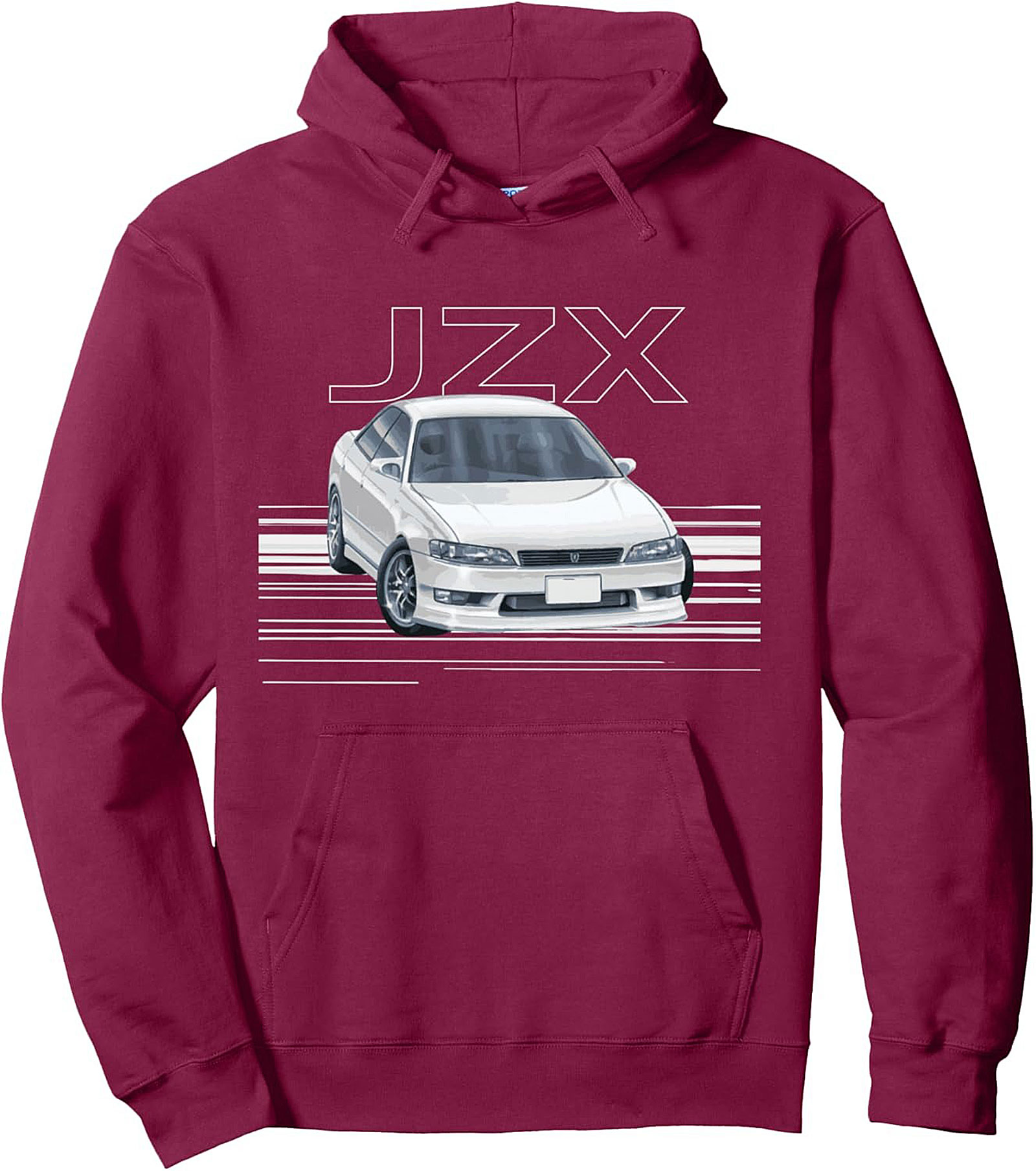 JZX Pullover Hoodie Toyota Mark II JDM Streetwear