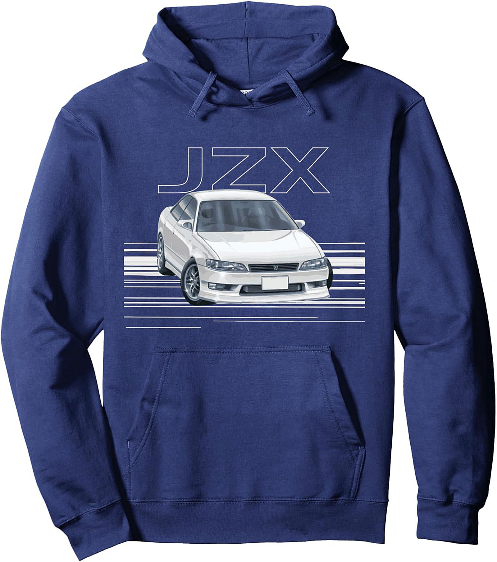 JZX Pullover Hoodie Toyota Mark II JDM Streetwear