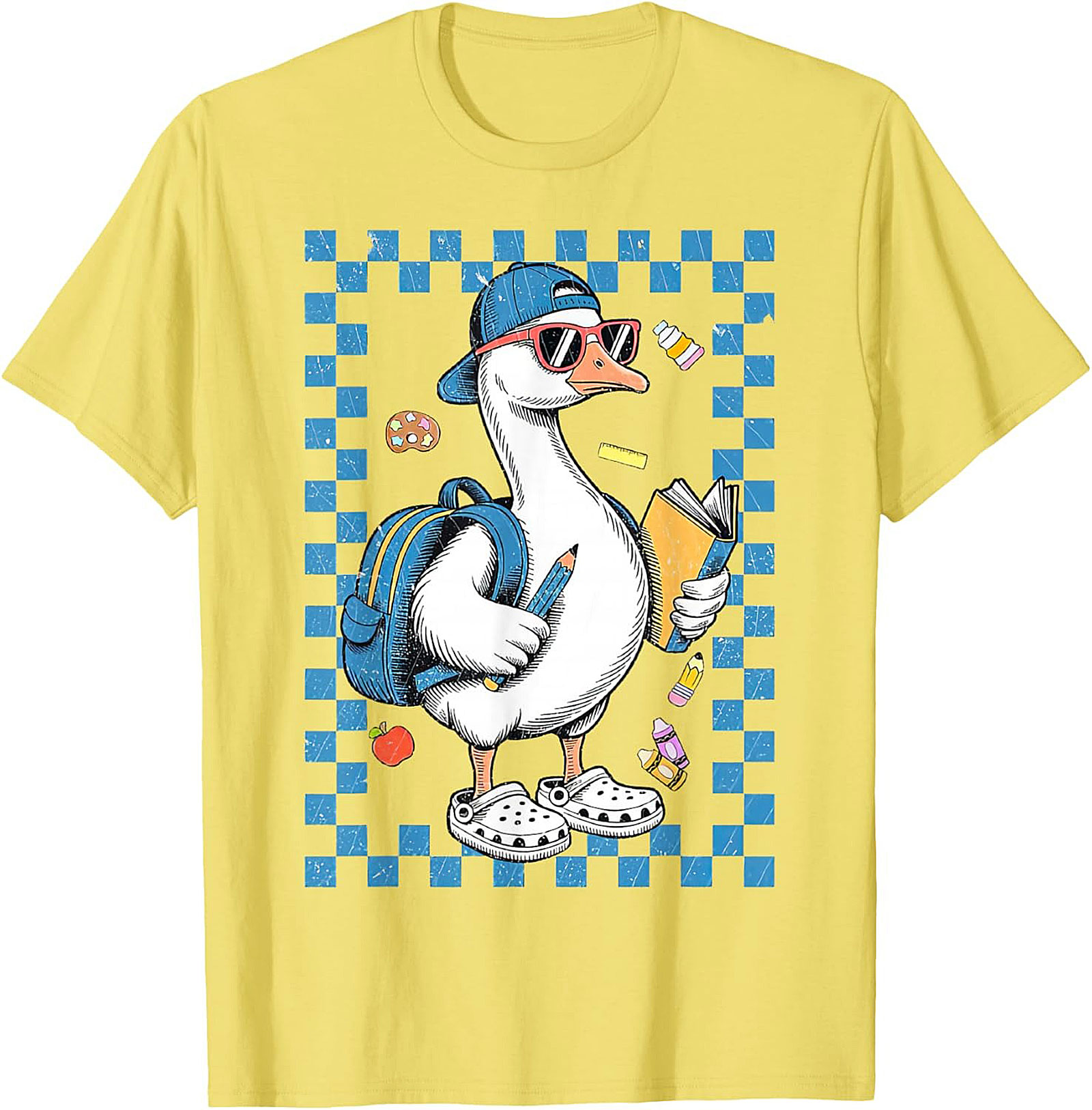 Cool Goose Graphic Tee – Funny Back to School Art Student Shirt