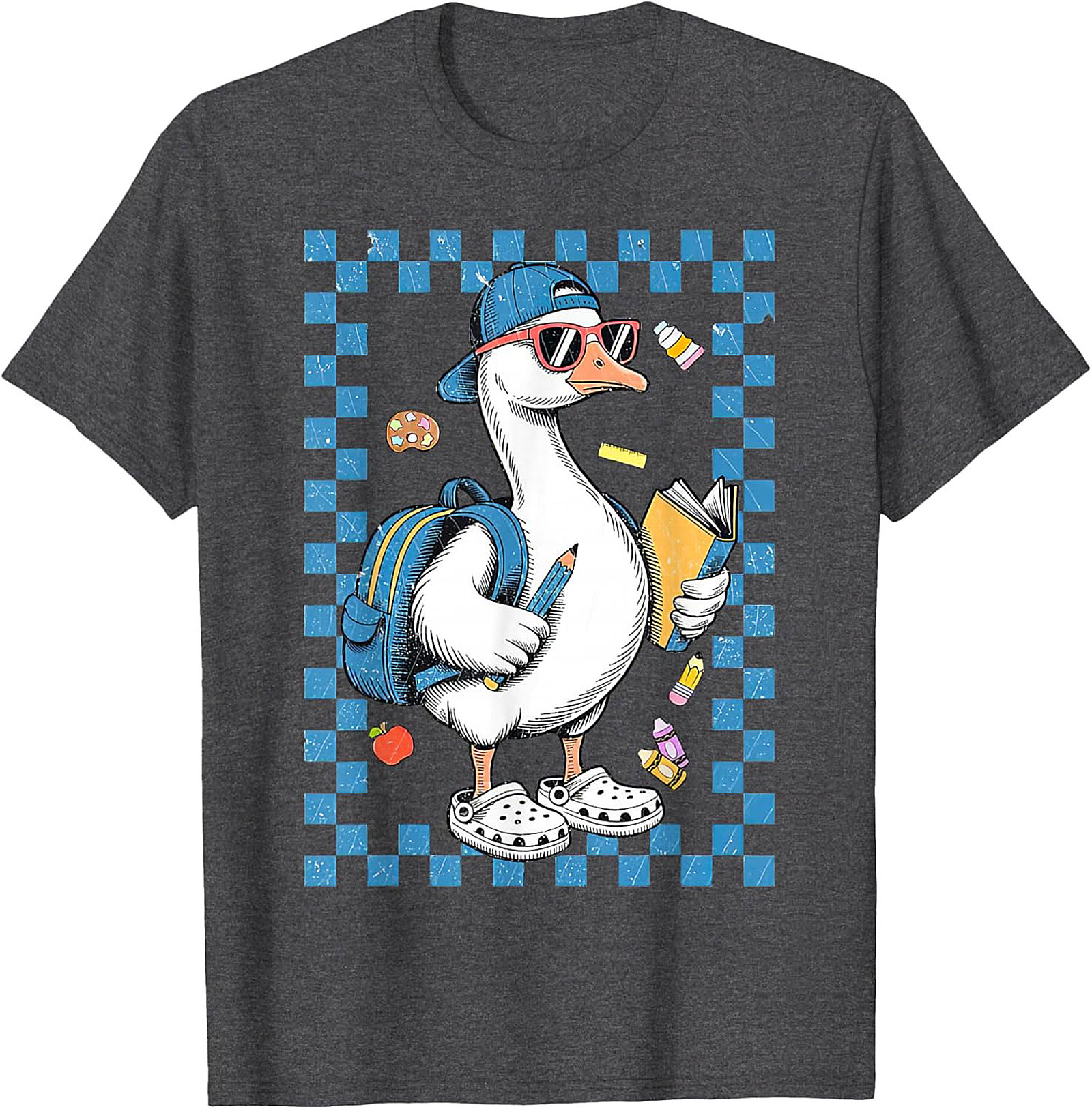 Cool Goose Graphic Tee – Funny Back to School Art Student Shirt