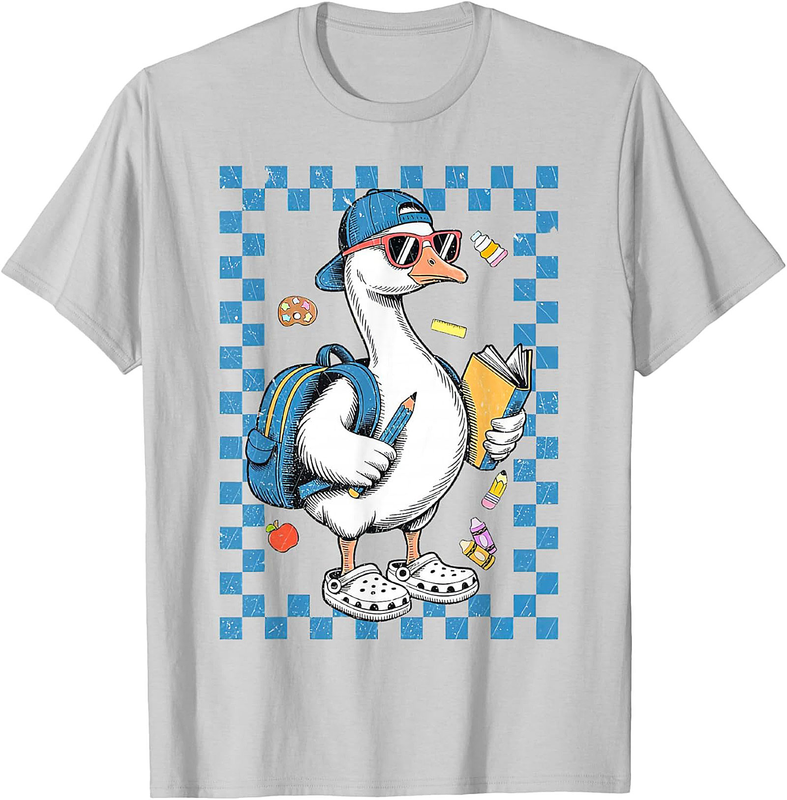 Cool Goose Graphic Tee – Funny Back to School Art Student Shirt