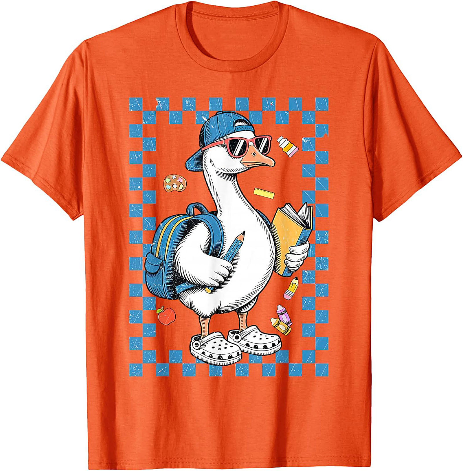 Cool Goose Graphic Tee – Funny Back to School Art Student Shirt