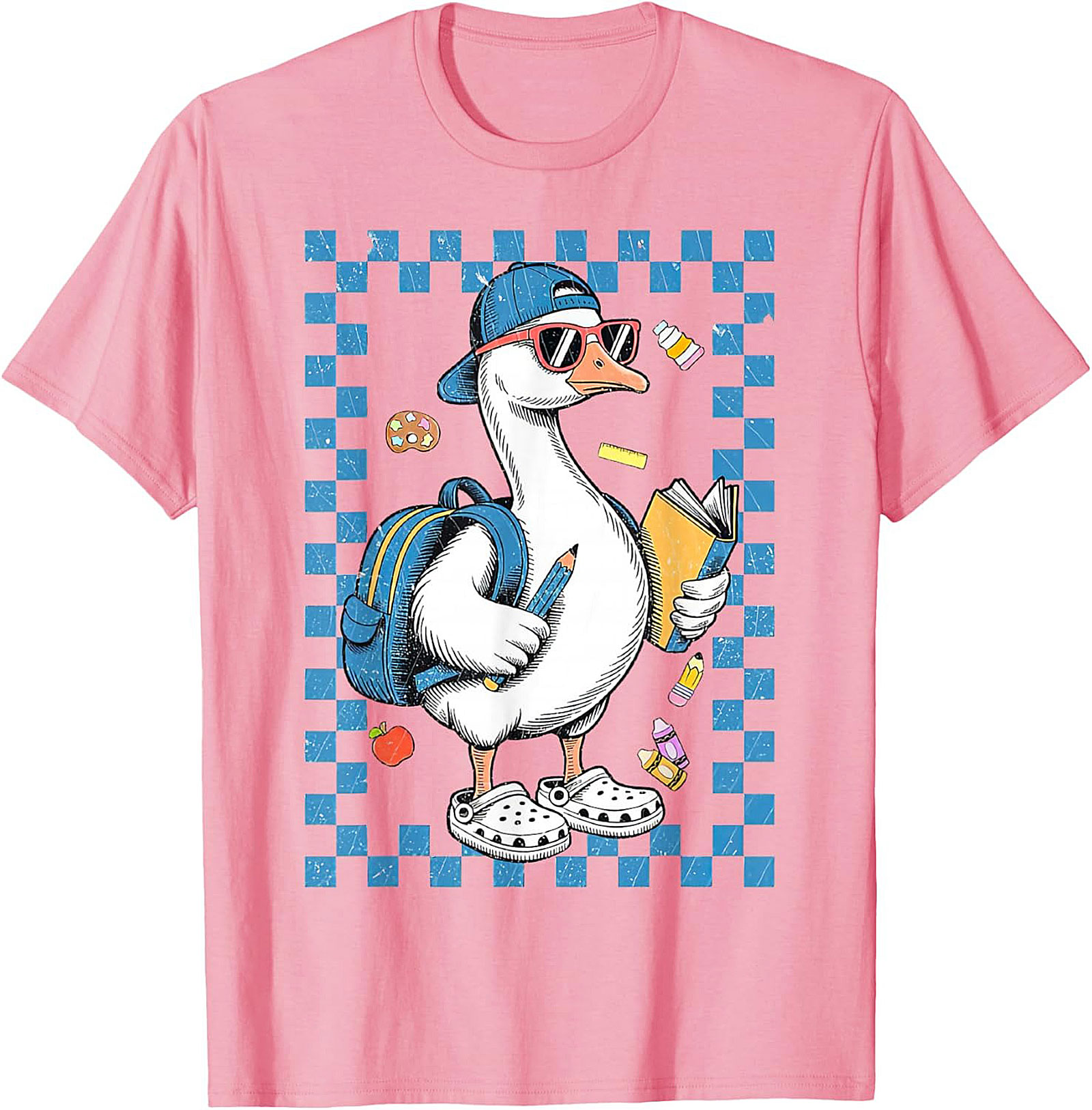 Cool Goose Graphic Tee – Funny Back to School Art Student Shirt