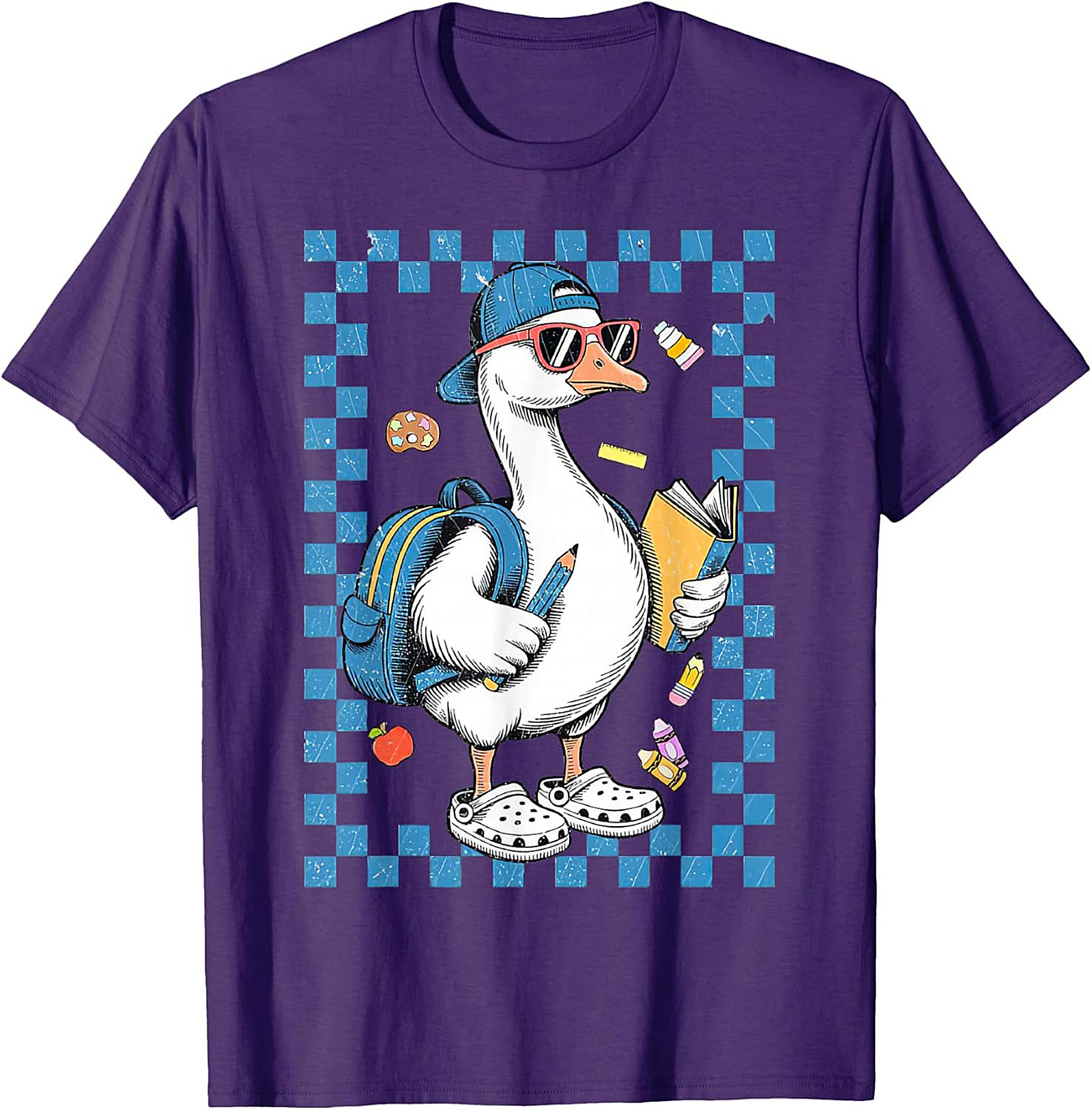 Cool Goose Graphic Tee – Funny Back to School Art Student Shirt