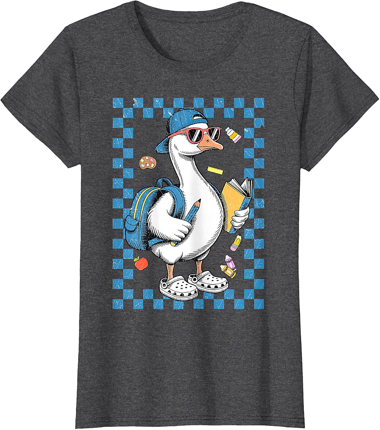 Cool Goose Graphic Tee – Funny Back to School Art Student Shirt