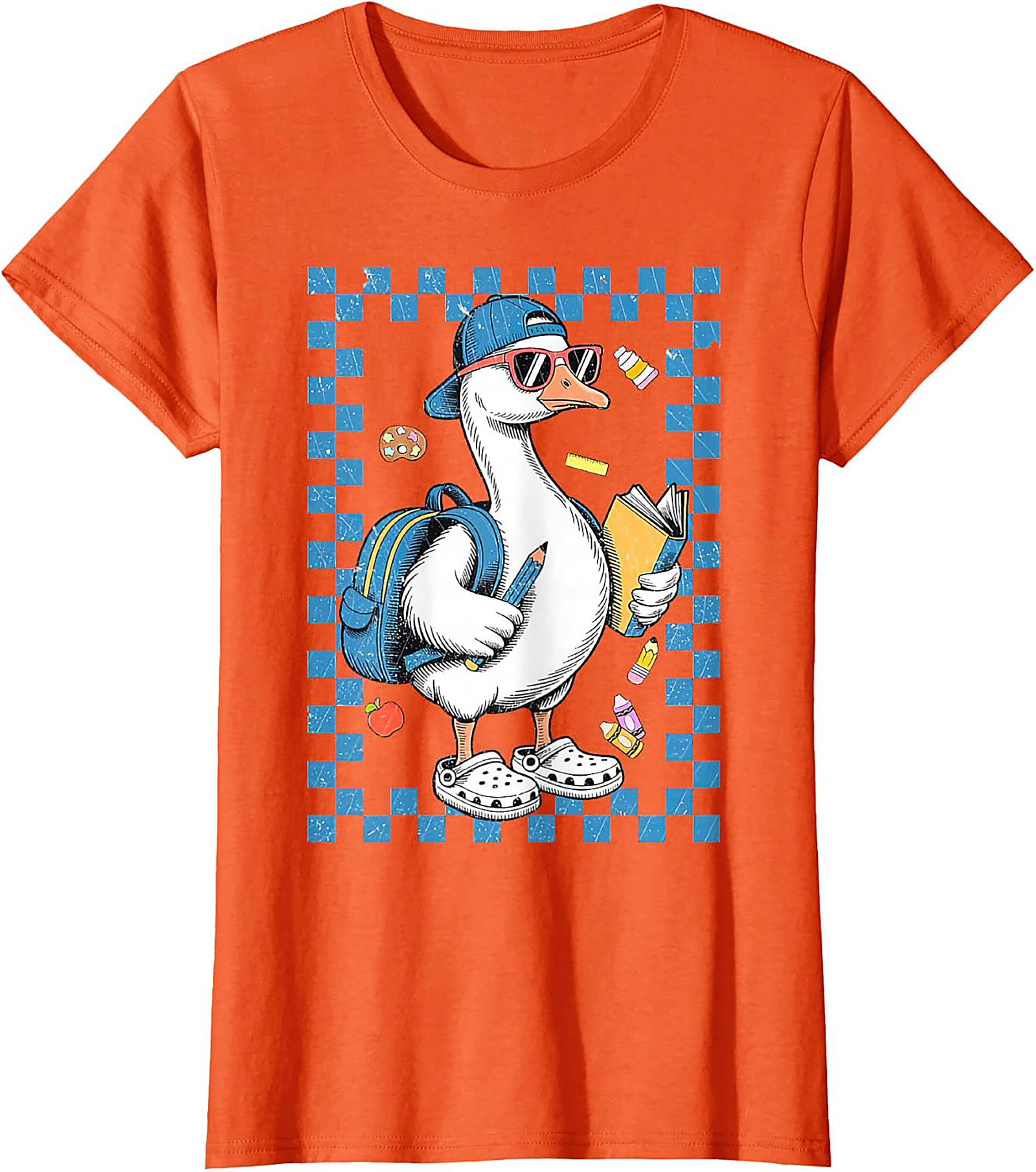 Cool Goose Graphic Tee – Funny Back to School Art Student Shirt
