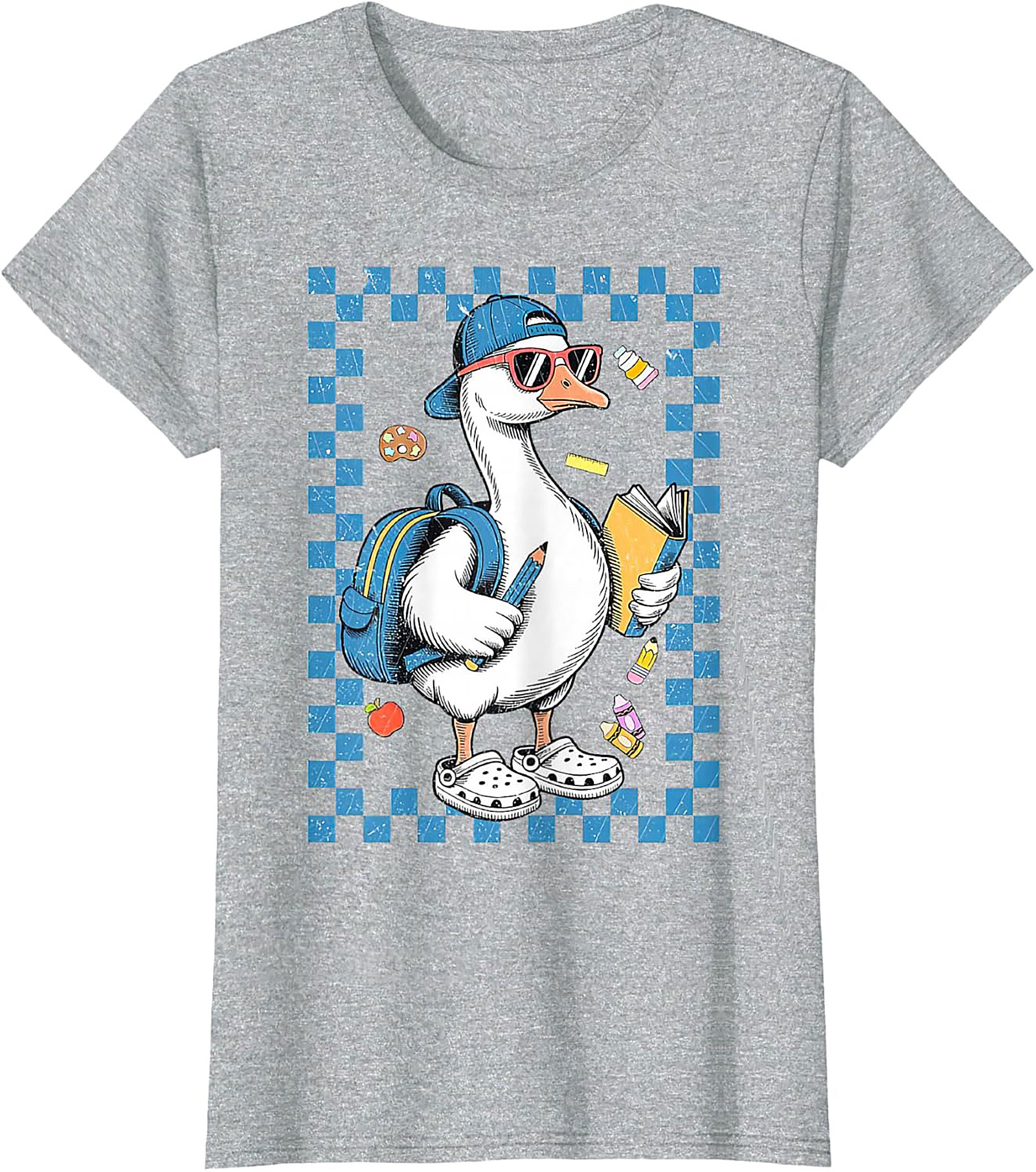Cool Goose Graphic Tee – Funny Back to School Art Student Shirt