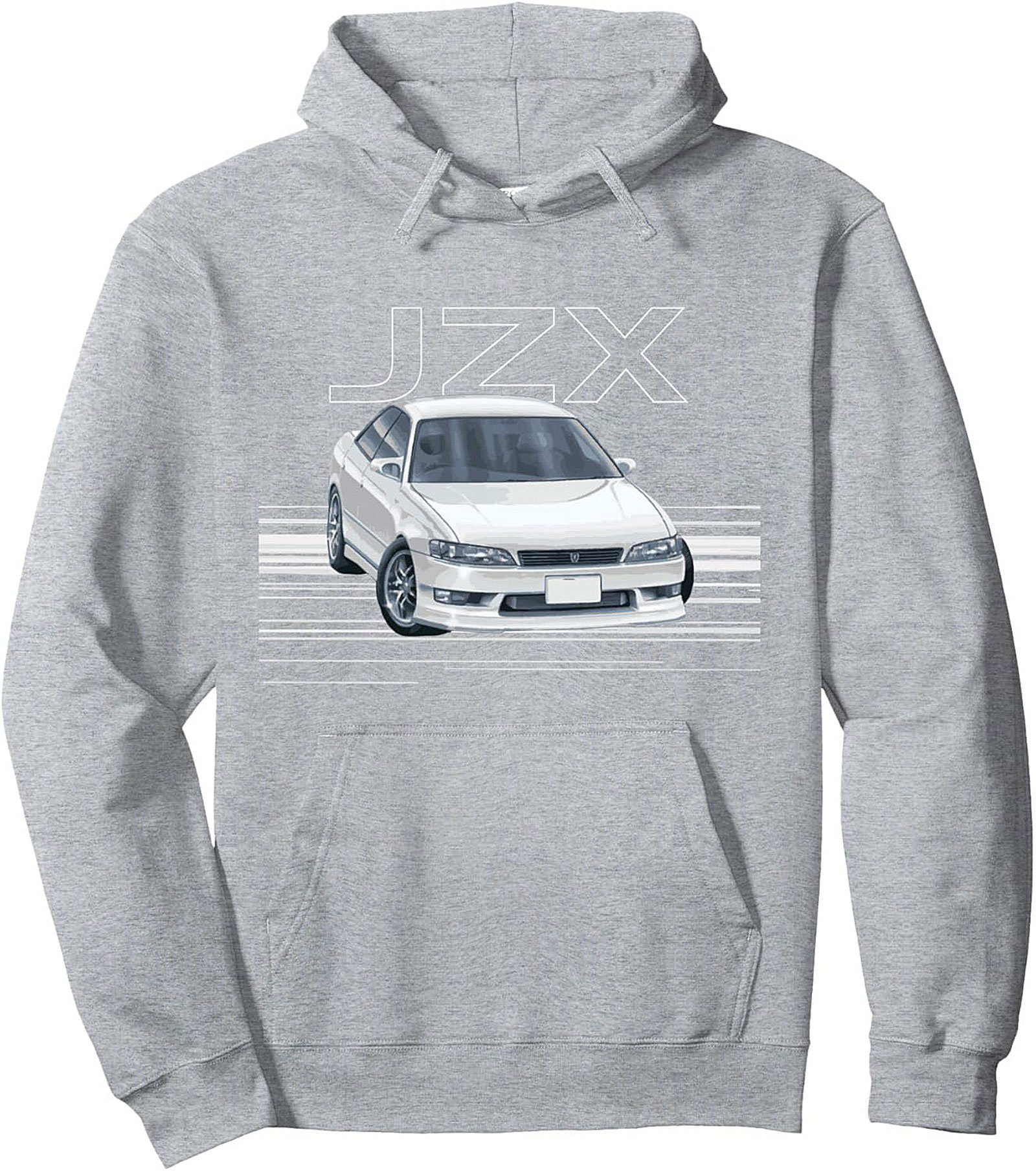 JZX Pullover Hoodie Toyota Mark II JDM Streetwear