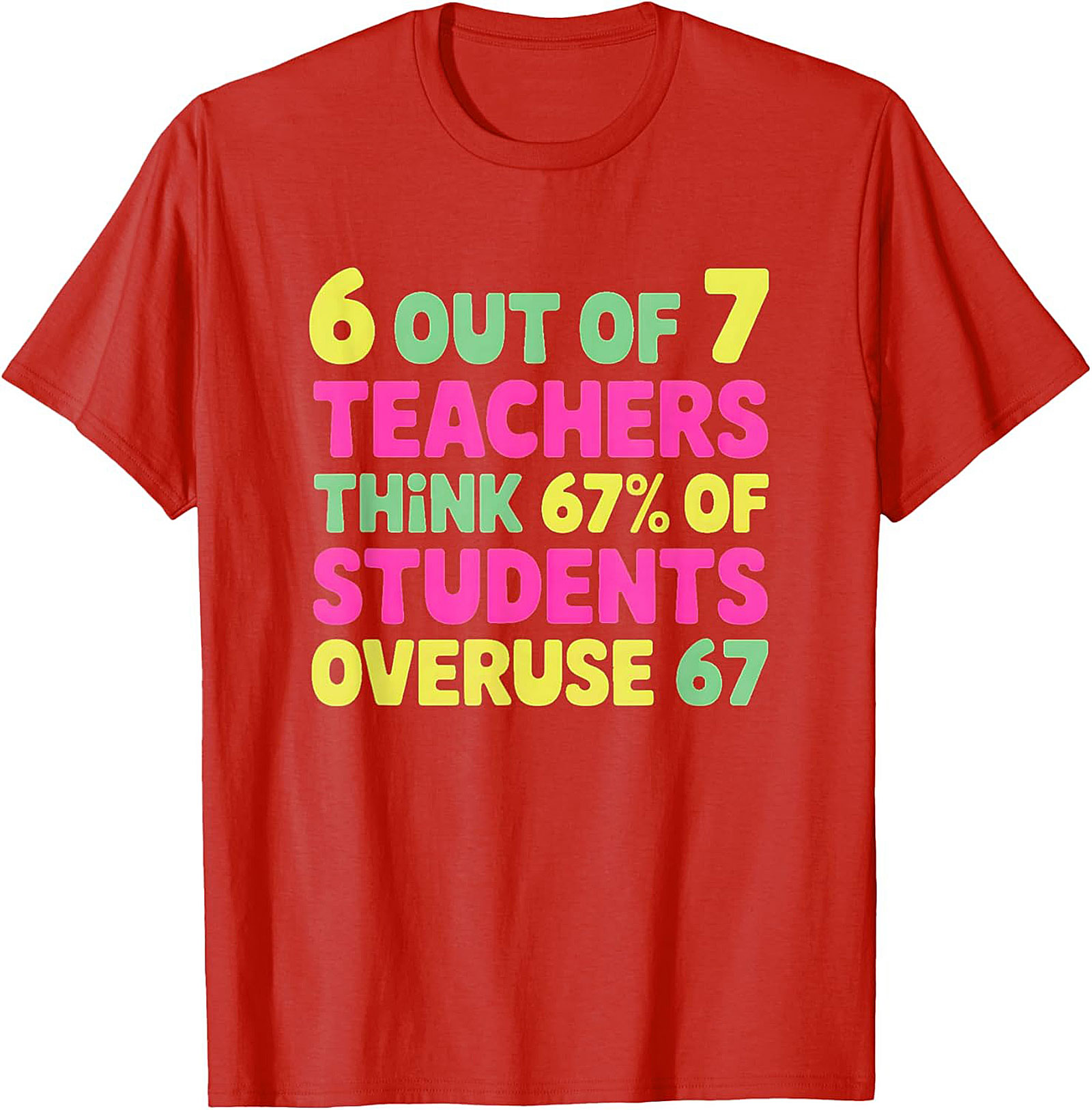 Funny Teacher Math Joke Graphic Tee Unisex Shirt